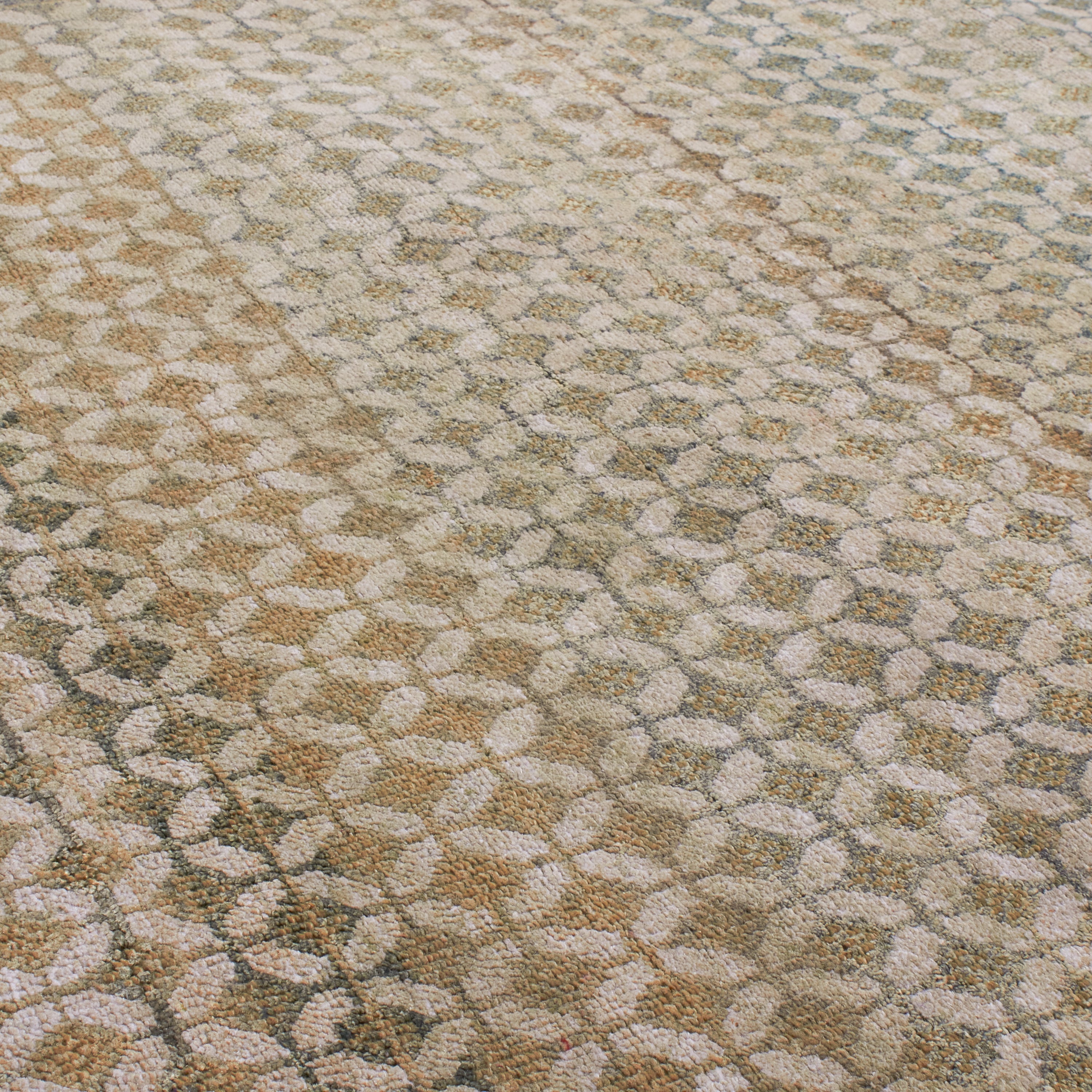 Designed to be passed through generations, the New Heirloom Rug Collection is crafted from recycled and upcycled wool, cocoon silk and sari silk.