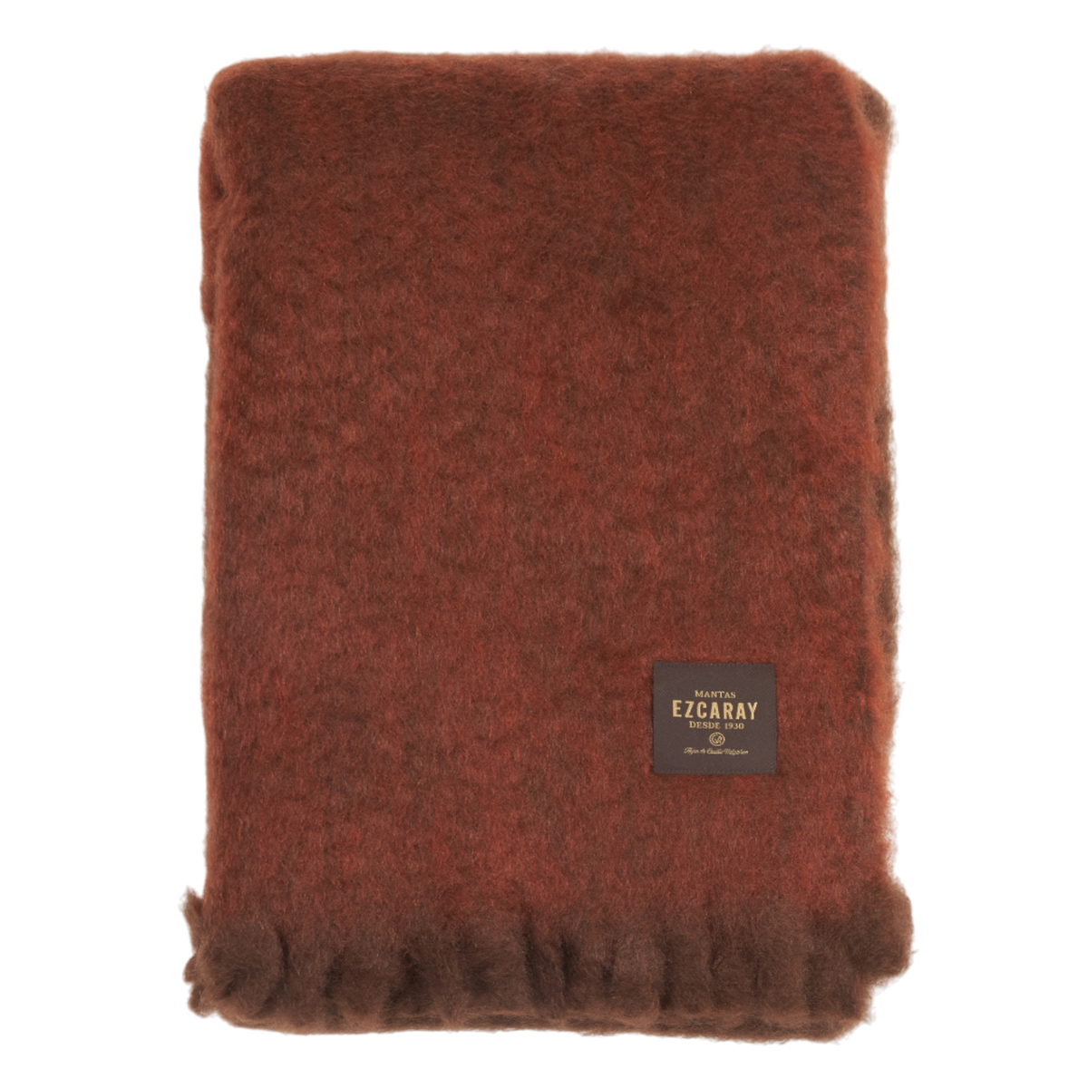Stitched Mohair Throw