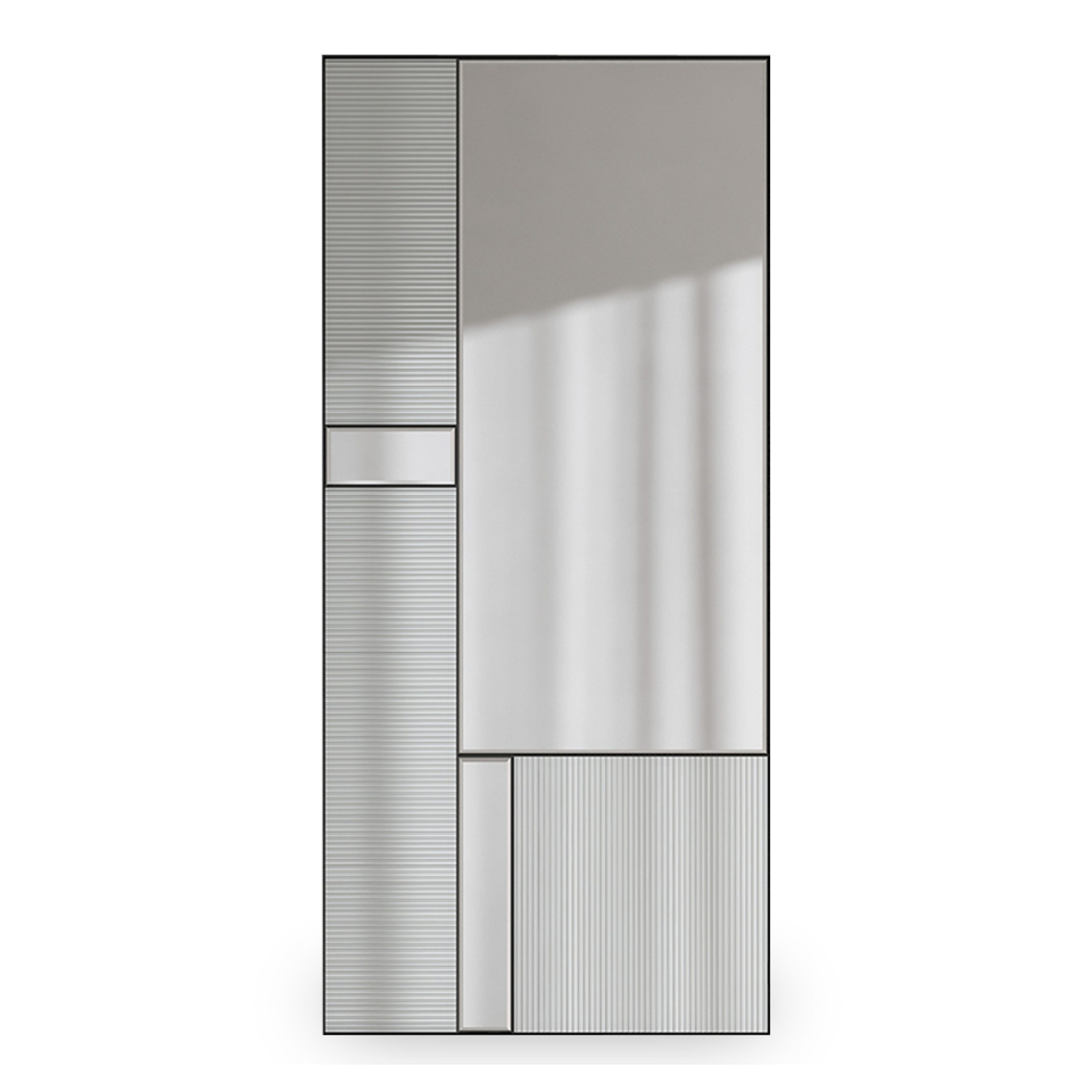 Flutes Floor Mirror