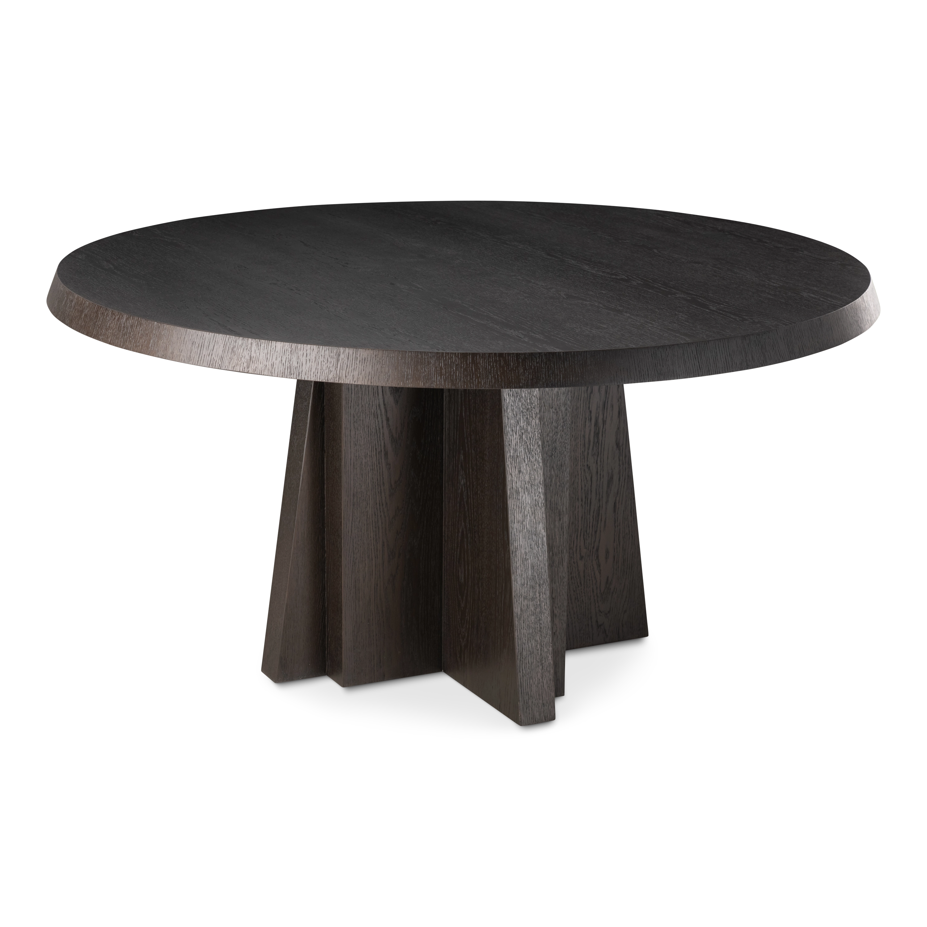 Oblique Round Dining Table