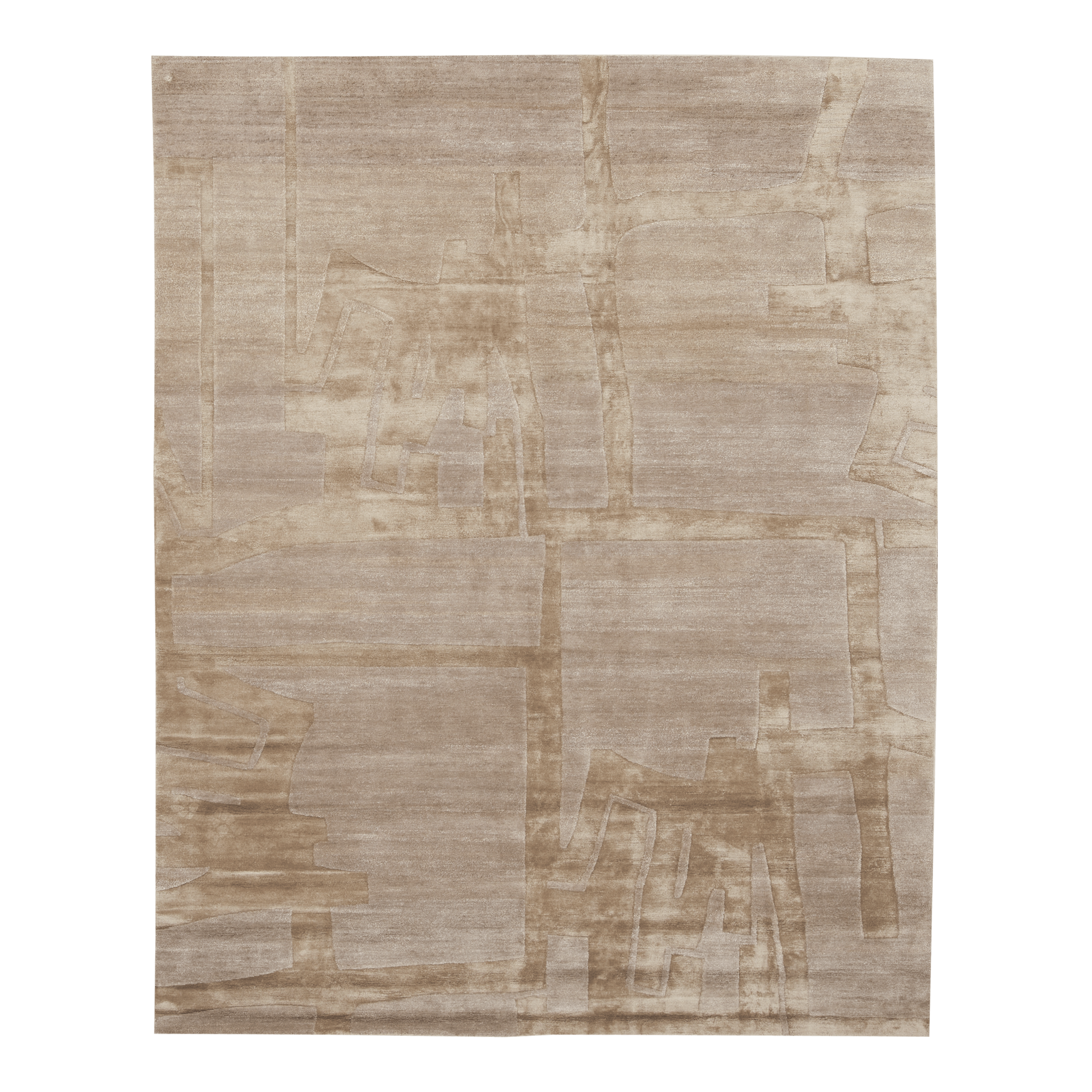 Inspired by works of Spanish Modernist sculpture, the Spanish Sculpture Collection explores geometric and abstract forms within the constructs of a rug.