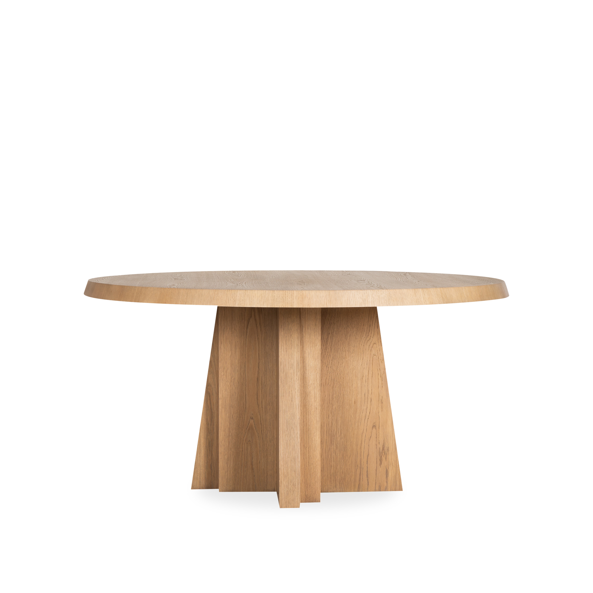 Oblique Round Dining Table