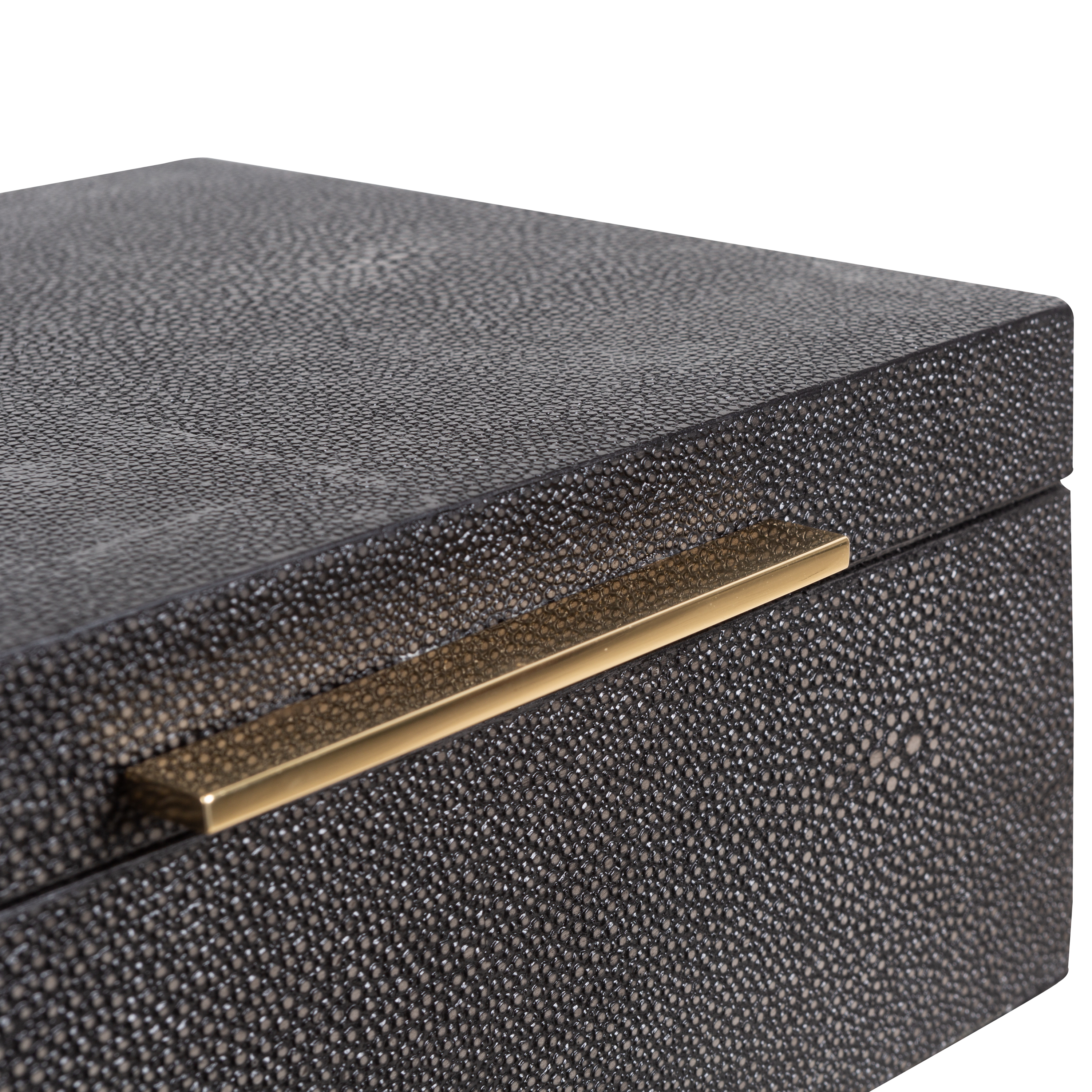 Faux Shagreen Box