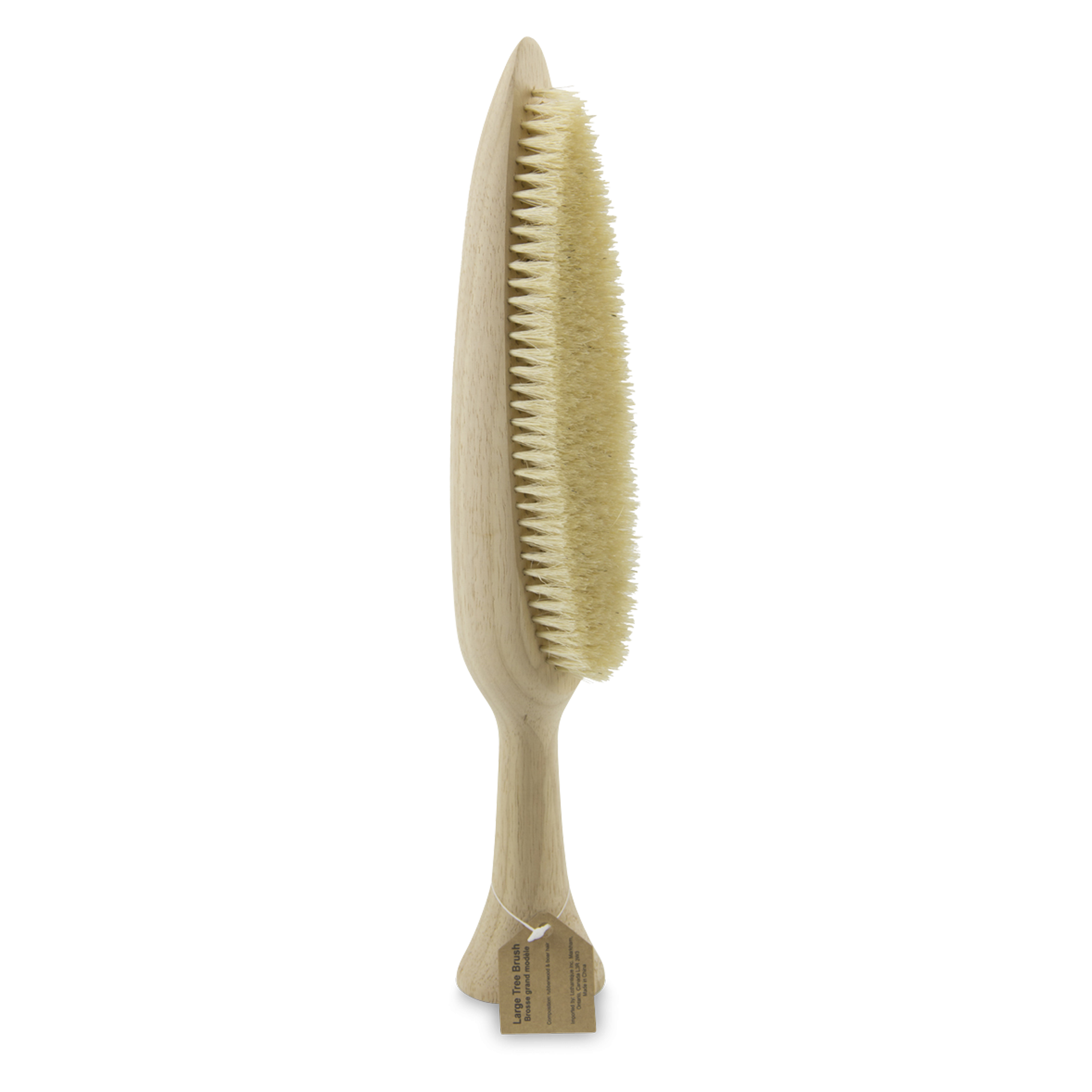 The Tree Brush is a sophisticated bathing brush that can be used to both wash and exfoliate your skin.