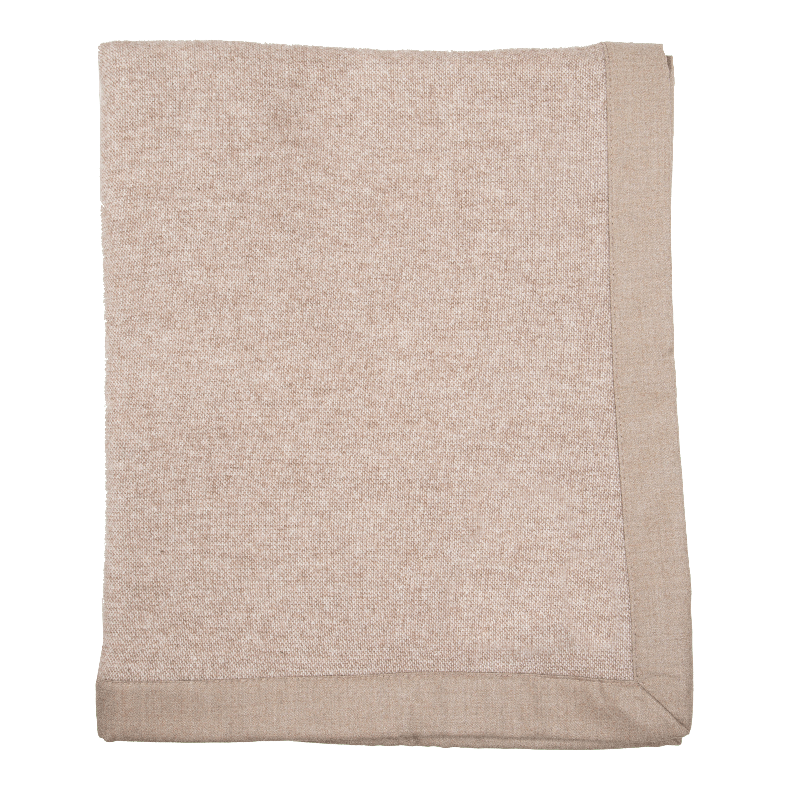 Woven in super-fine Merino wool, the Nerino blanket adds superior warmth and is reversible with differing front and back hues.