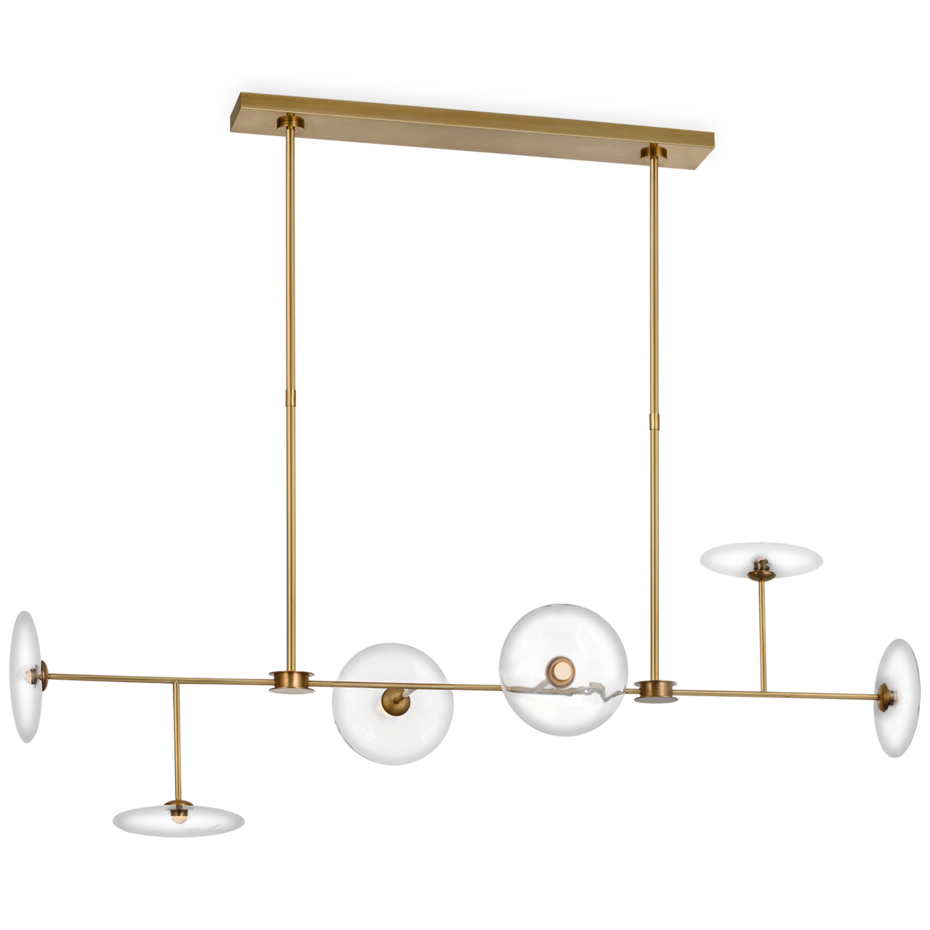 The Calvino Large Chandelier bridges elegance and function, with a modern edge.