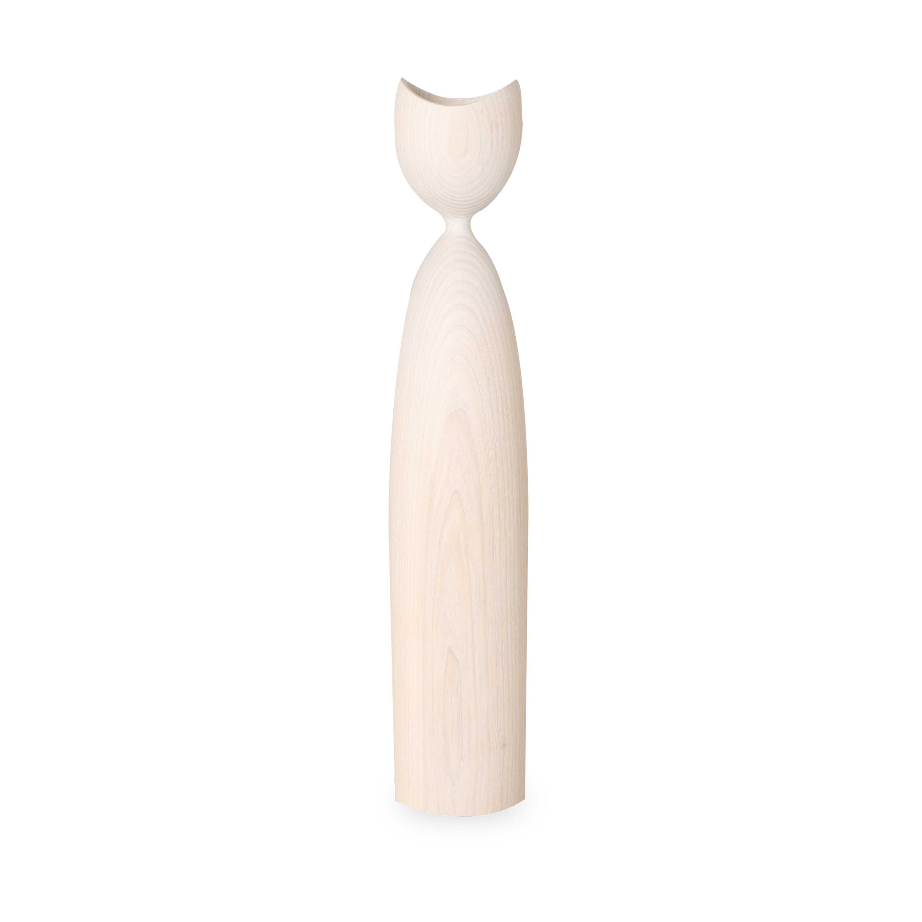 This stunning candle holder is crafted with Ash wood and features a beautiful grain that brings years of beauty and enjoyment.
