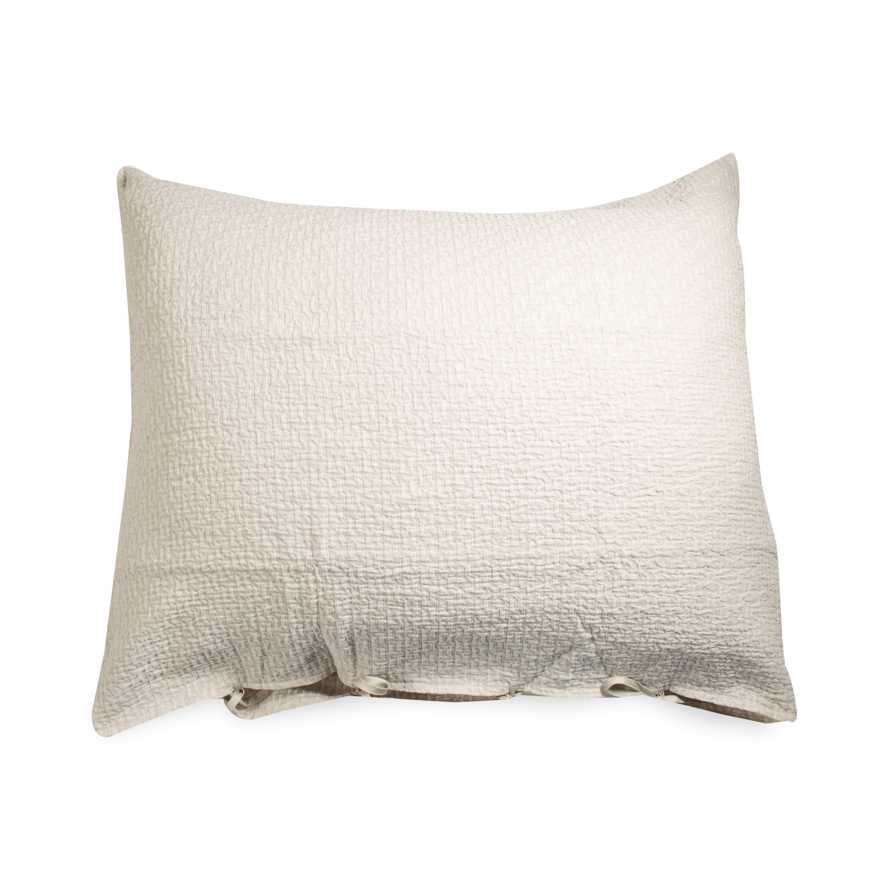 A deep, textured classic pillow with an urban vibe that creates beauty, depth and offers lasting comfort.