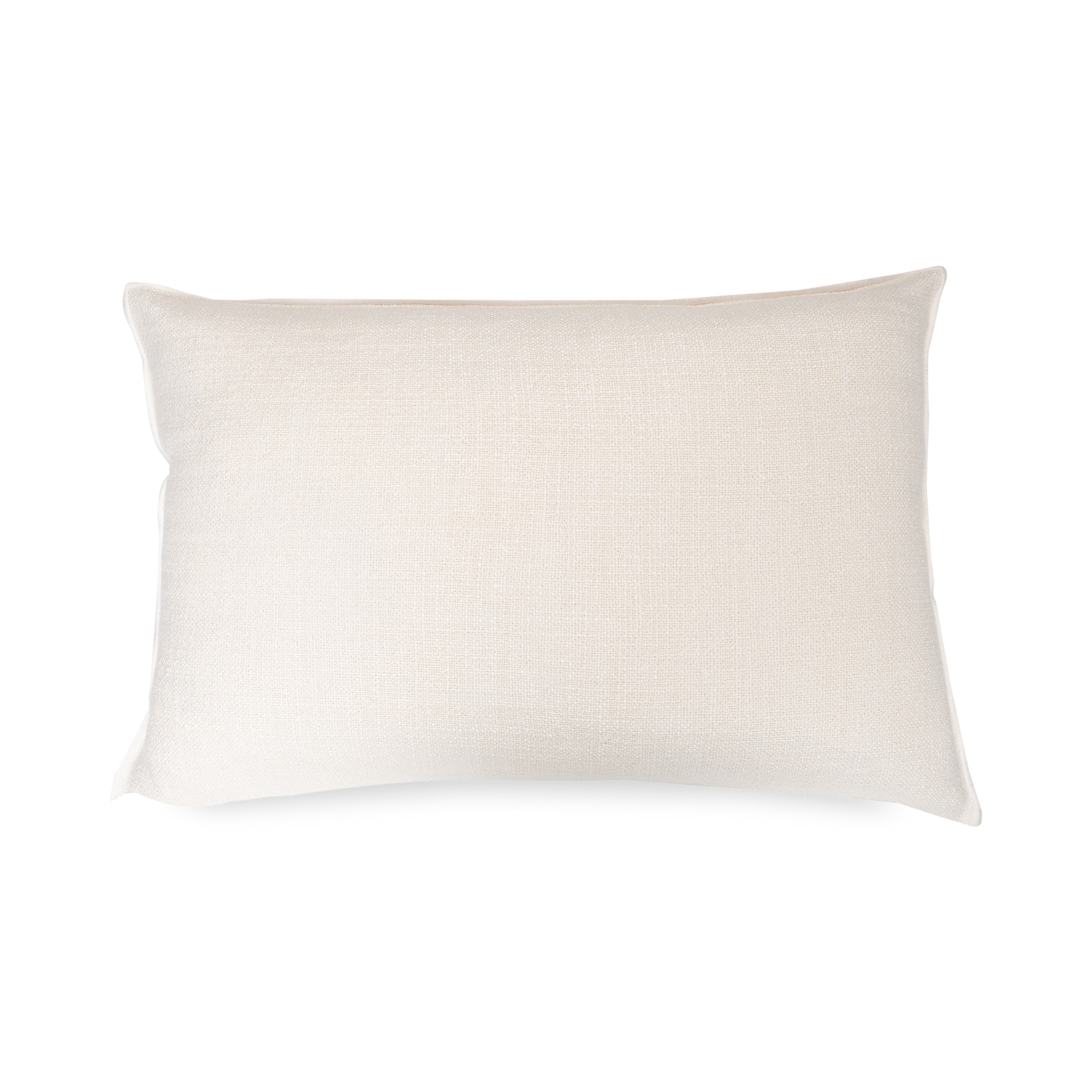 Texturally captivating, the Vintage Linen Pillow has a soft linen body that layers well with other accent pillows due to its simplicity.