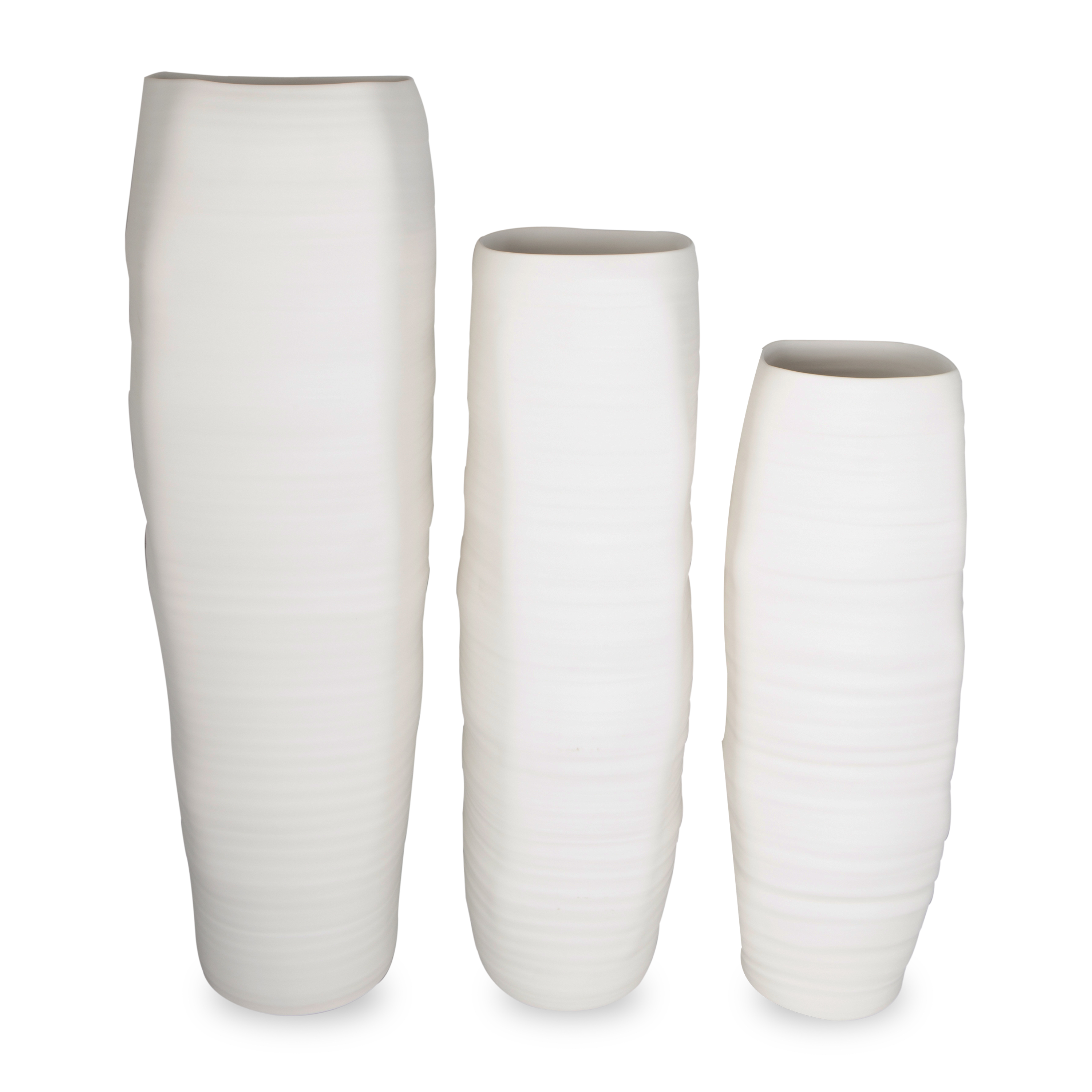 Adding an element of unique contemporary design, the Rock Vase was carefully handcrafted in Italy.