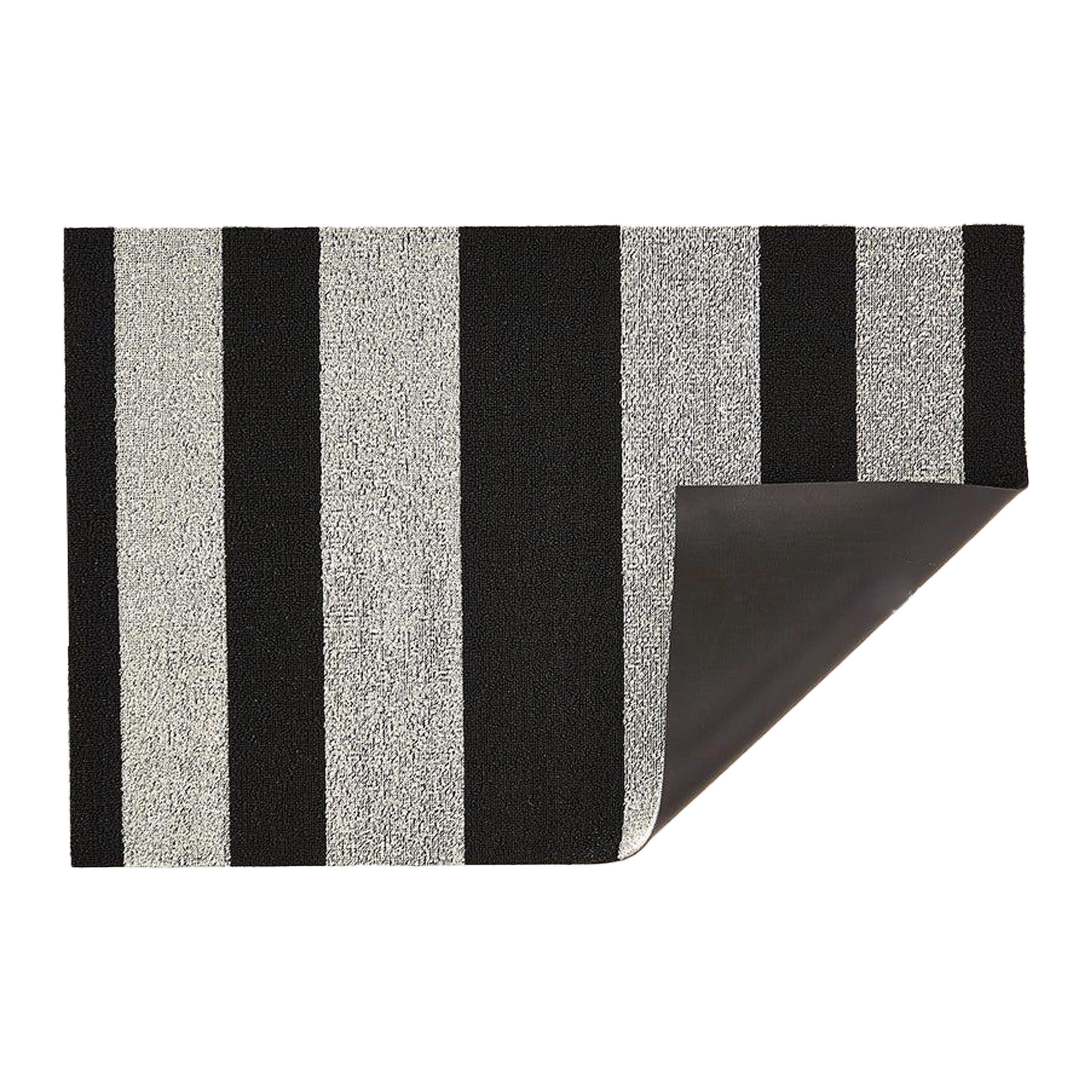 Bold Stripe Shag Door Mat