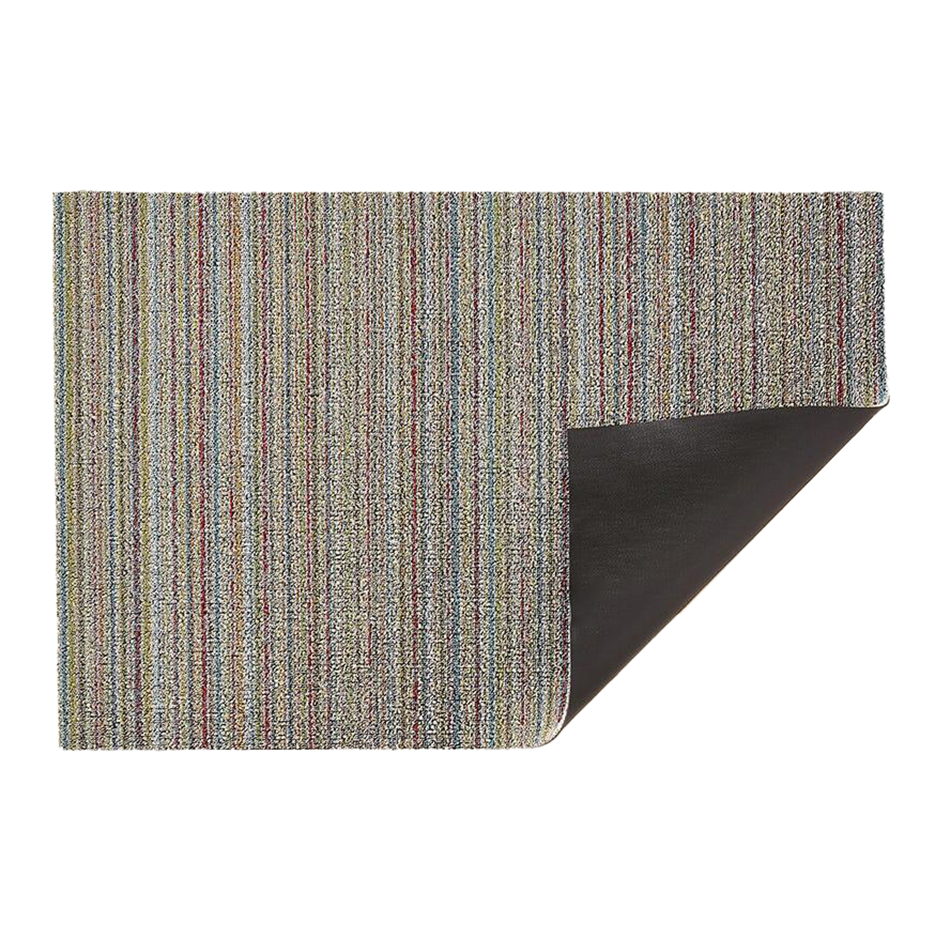 Skinny Stripe Shag Door Mat