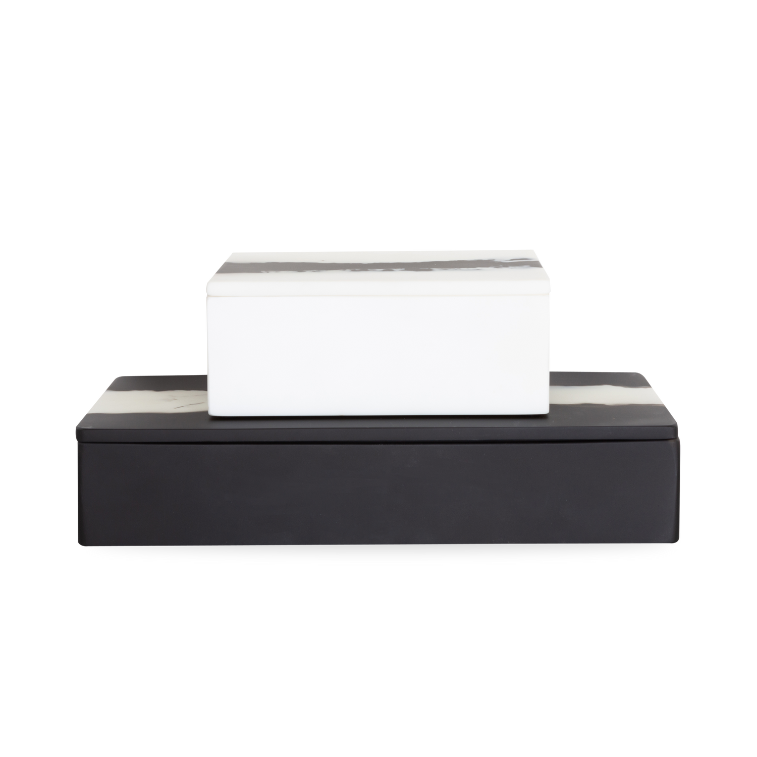 Explore the concept of yin and yang in this duo of boxes.