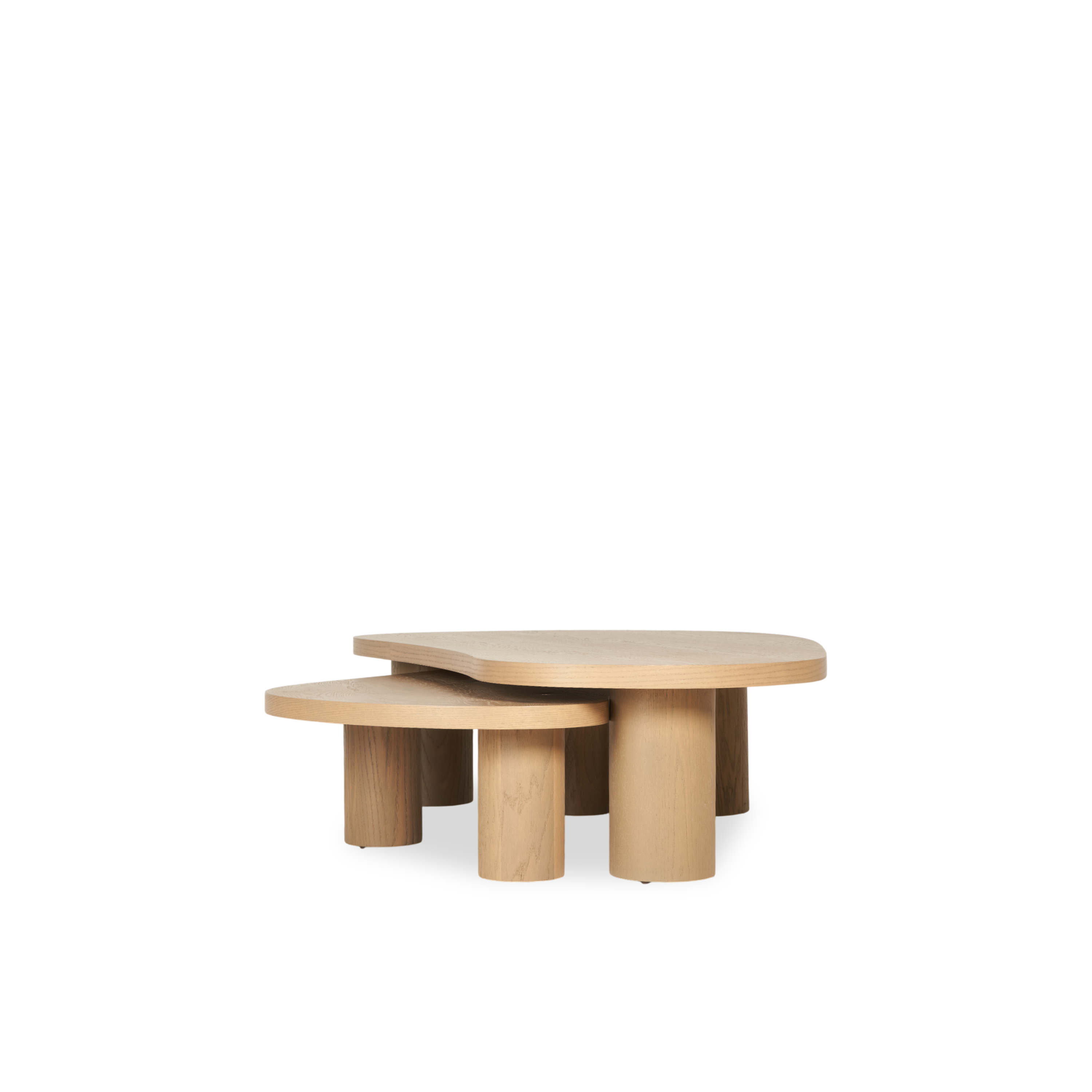 Crescent Nesting Coffee Tables