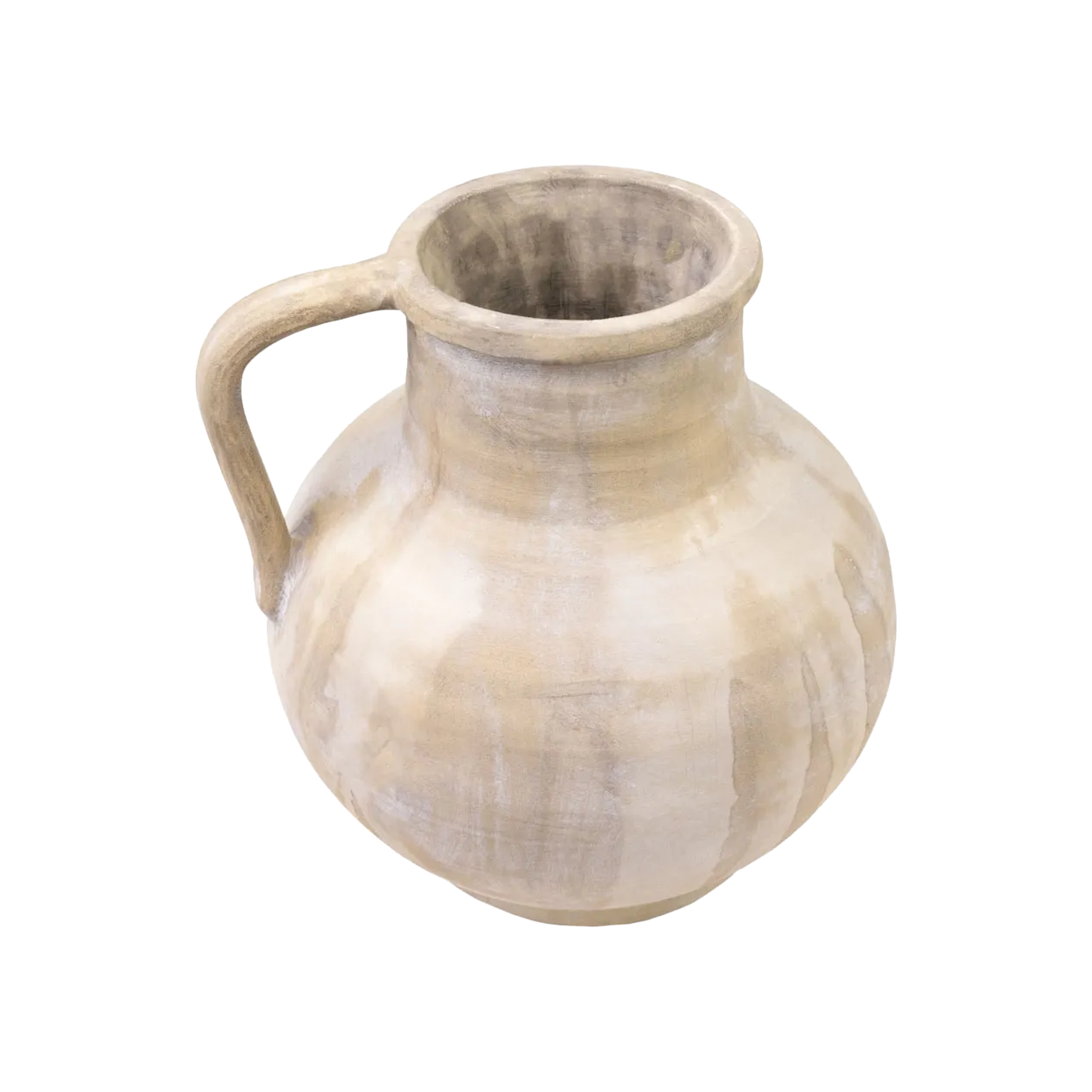 Clay Vase With Handle