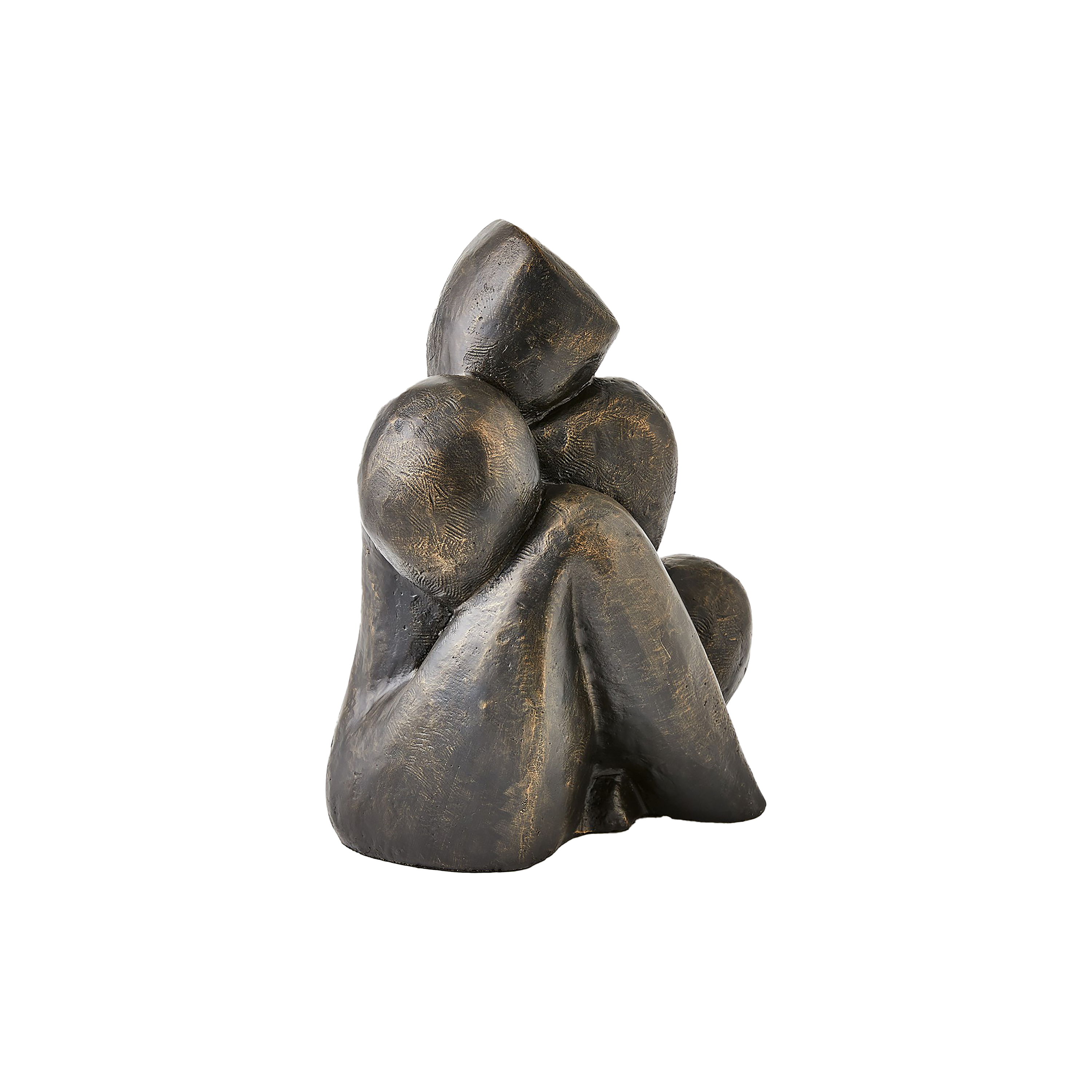 In a study of the beauty of human forms, the Figural Sculpture uses simple and pleasant shapes to define a elegant portrait.