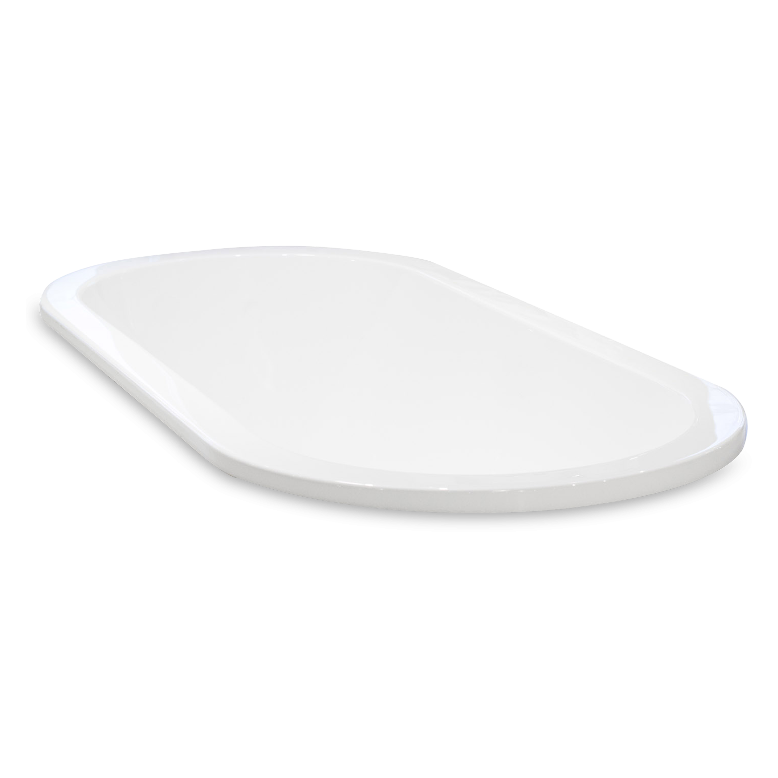Evoque 6731 Soaker Bath - White