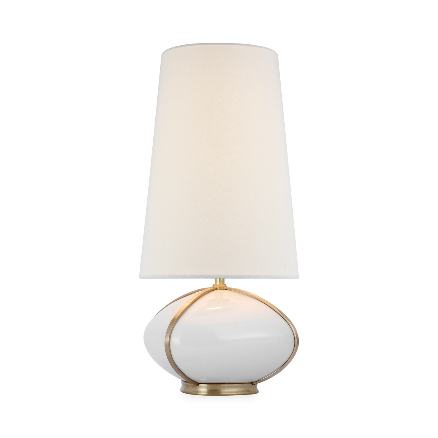 The Fondant Small Table Lamp features styling that would be at home in a range of spaces with its vintage-inspired %2F imaginative %2F modern chandeliers in blown glass details.