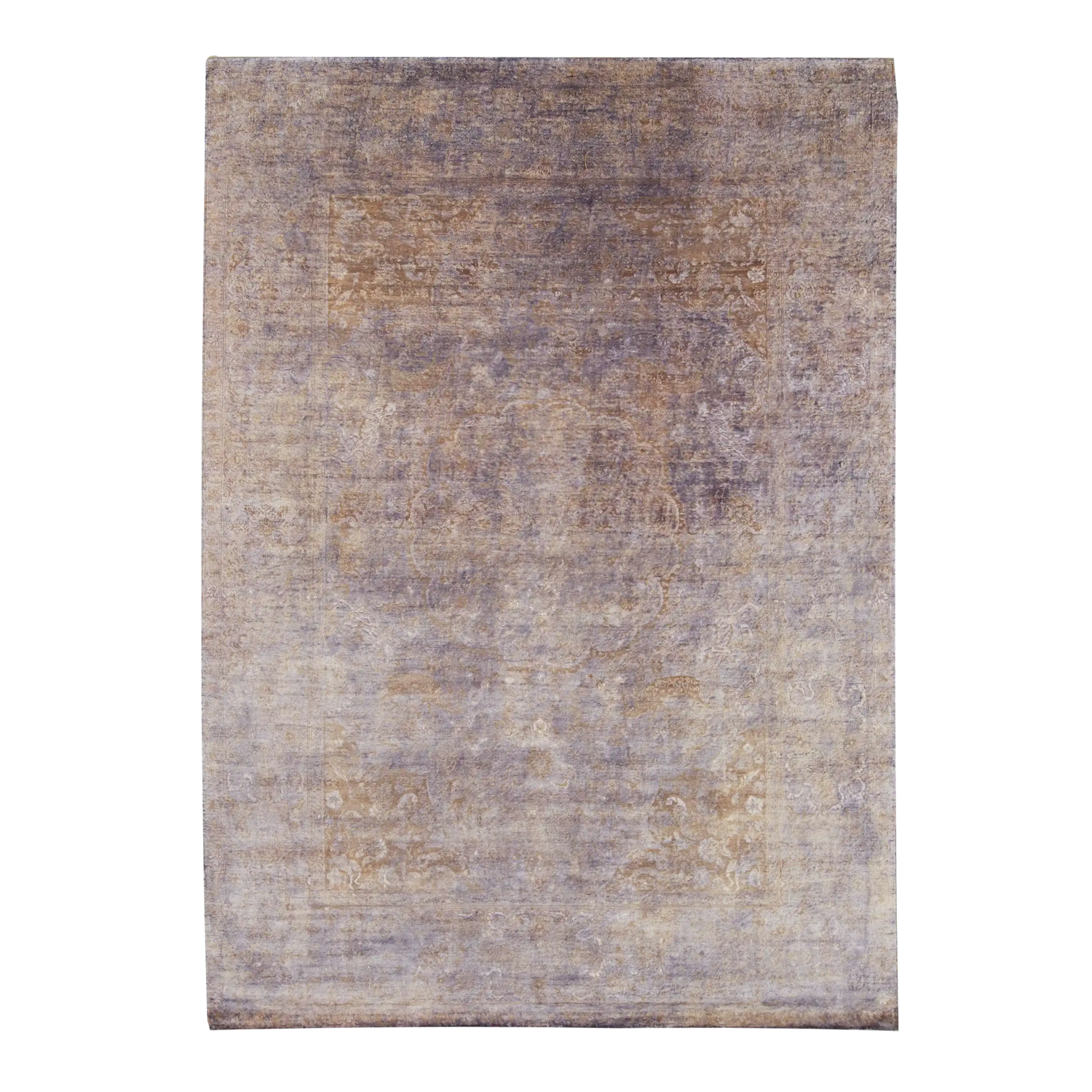 Designed to be passed through generations%2C the New Heirloom Rug Collection is crafted from recycled and upcycled wool%2C cocoon silk and sari silk.