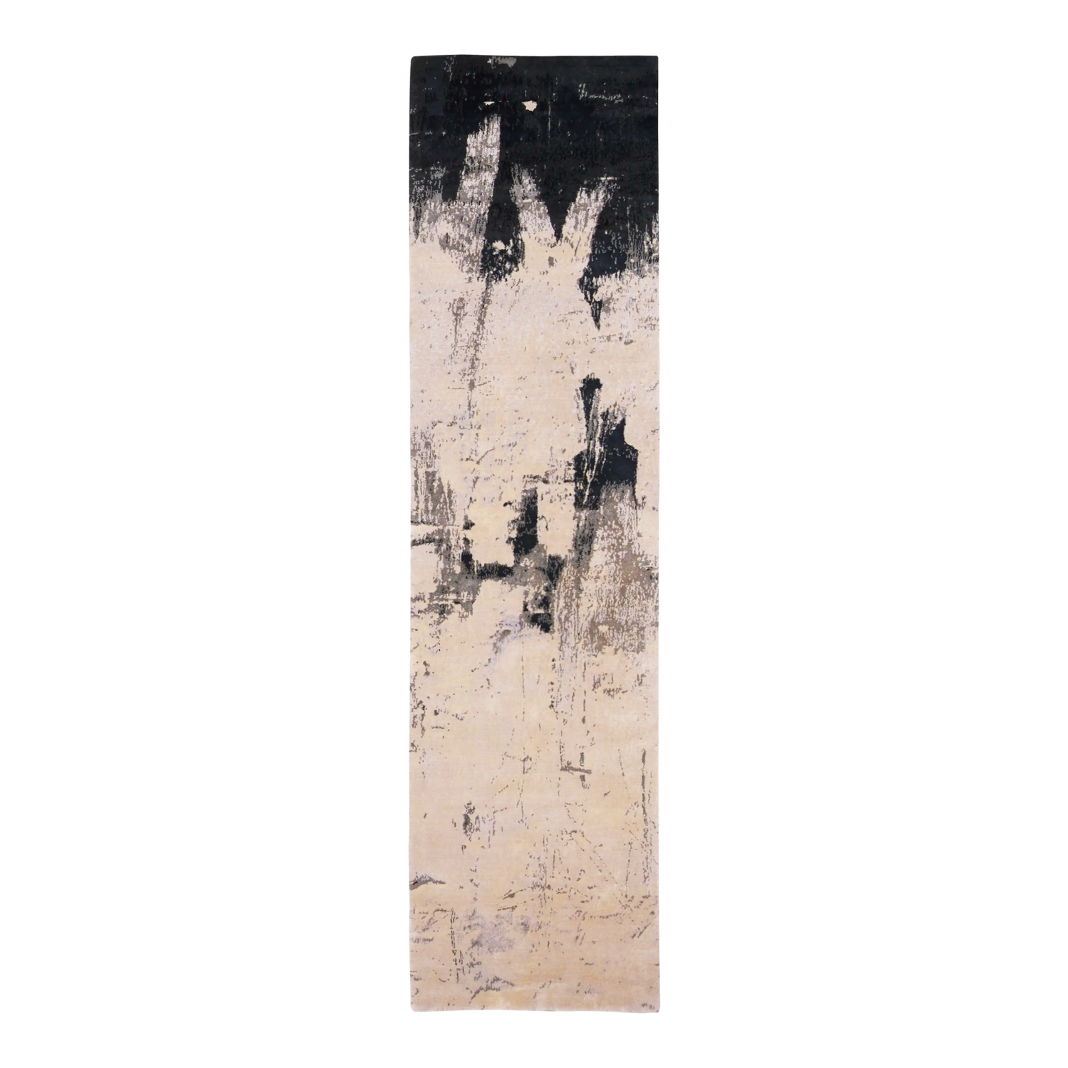 Painted Runner Ivory%2FBlack