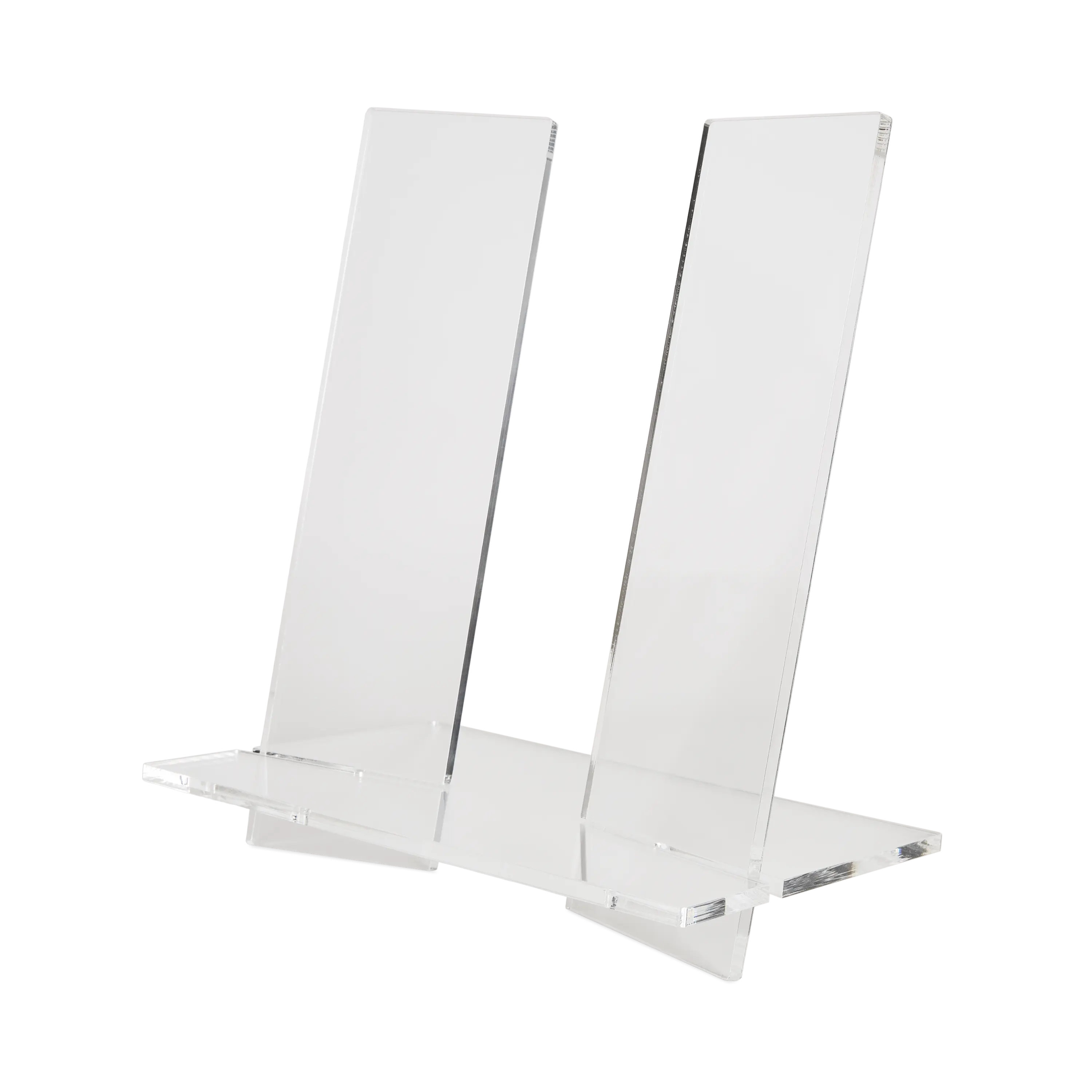 Lucite Vertical Book Stand