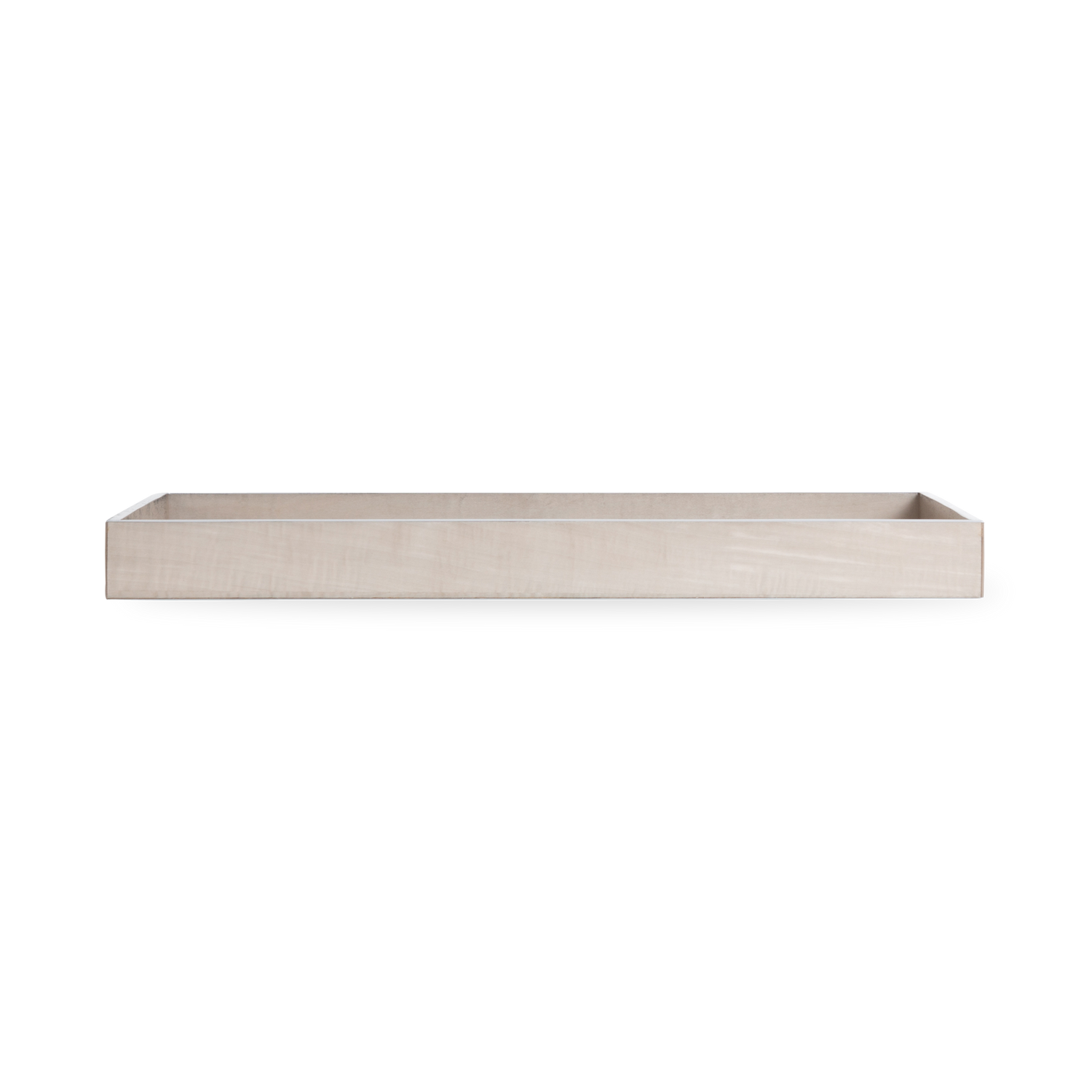 The Lacquered Sycamore Tray uses hand-crafted lacquered wood that is produced by the traditional method of hand-pouring multiple layers of lacquer and hand-polishing each layer%2C re