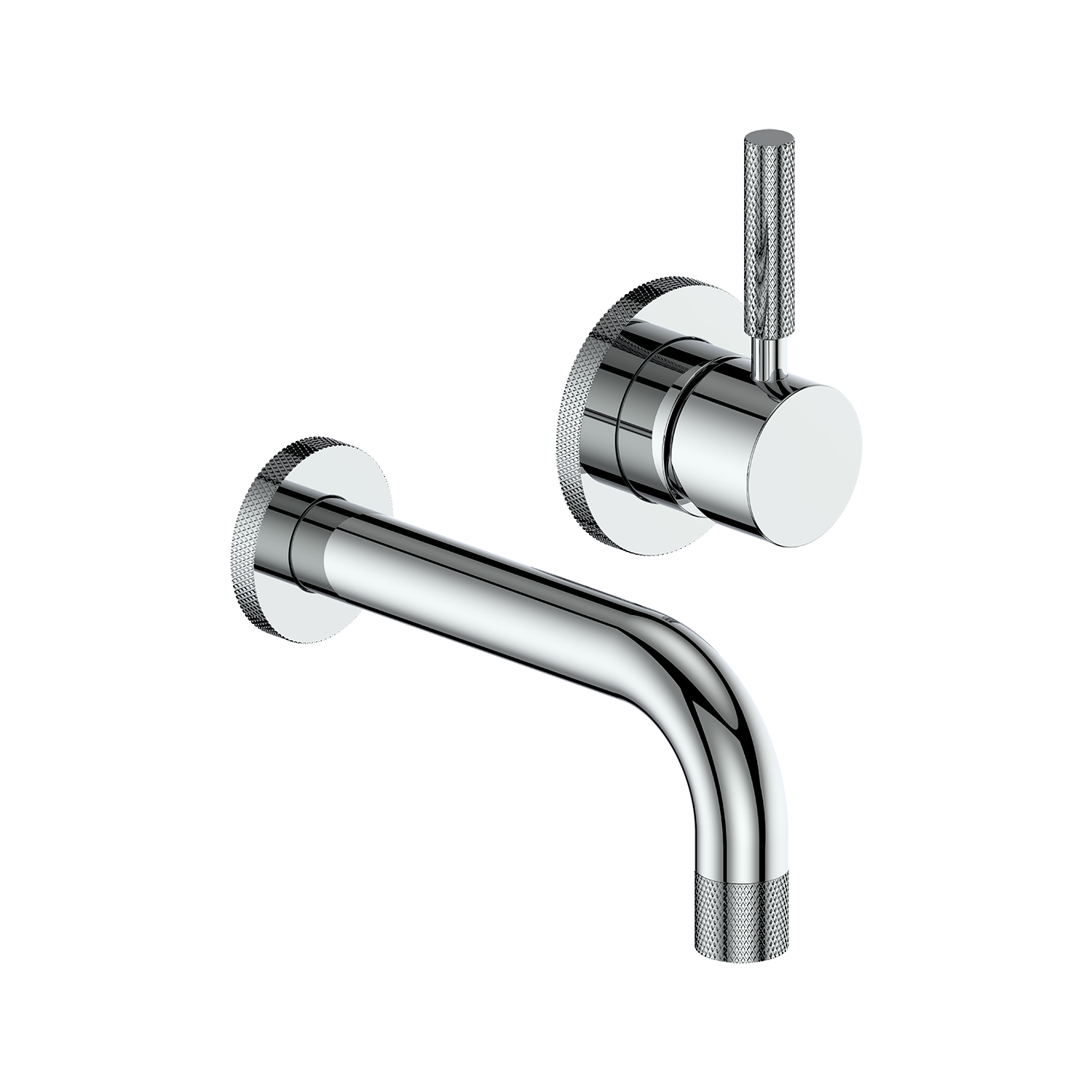 Soho Wall Mount Faucet %28Single Hole %26 Knurled%29