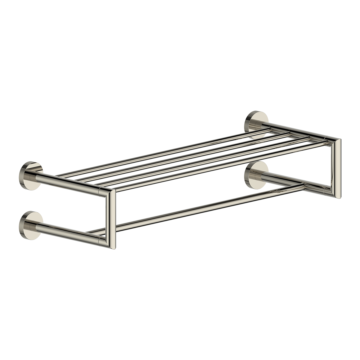 Soho Towel Shelf & Rail (Knurled)