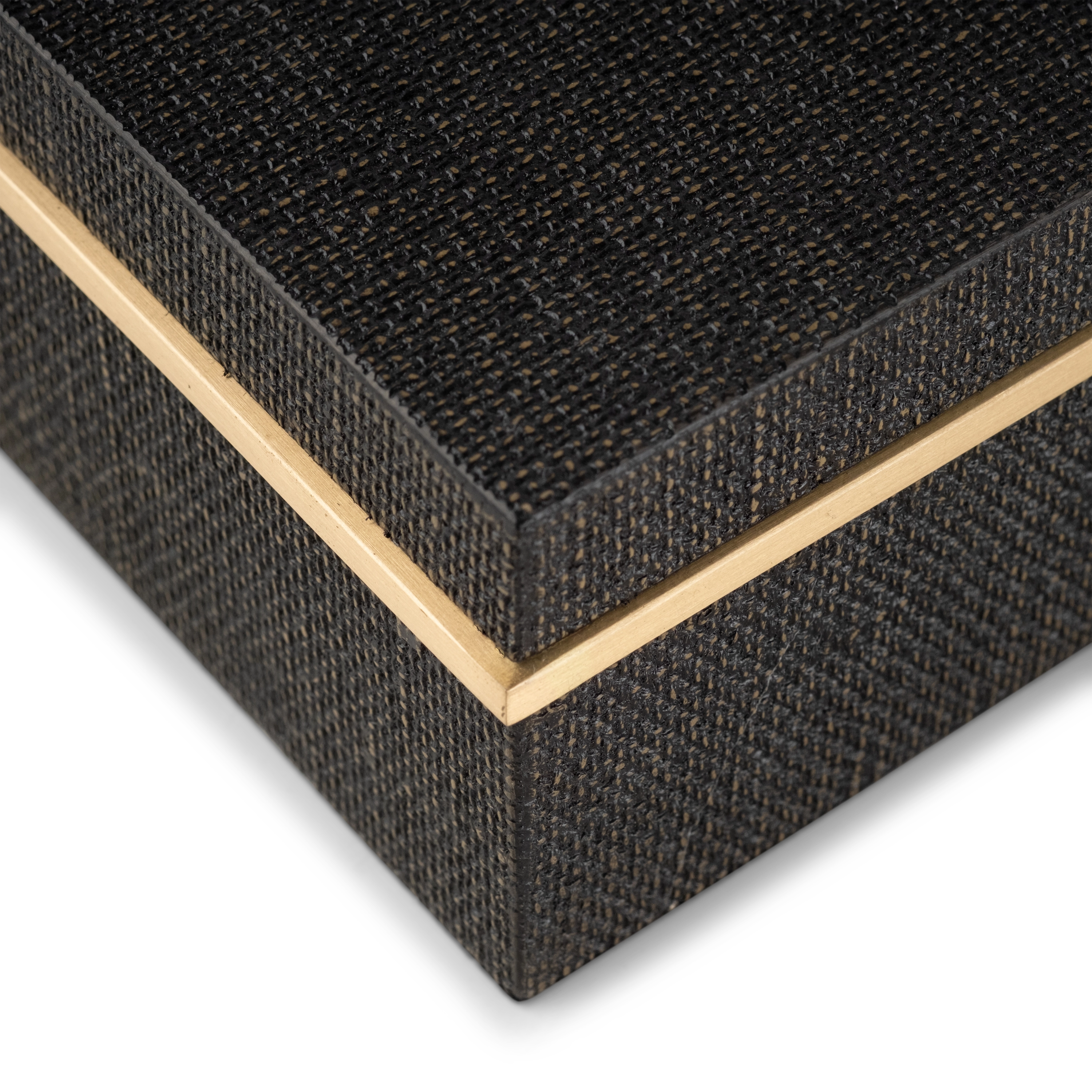 Raffia Weave Box