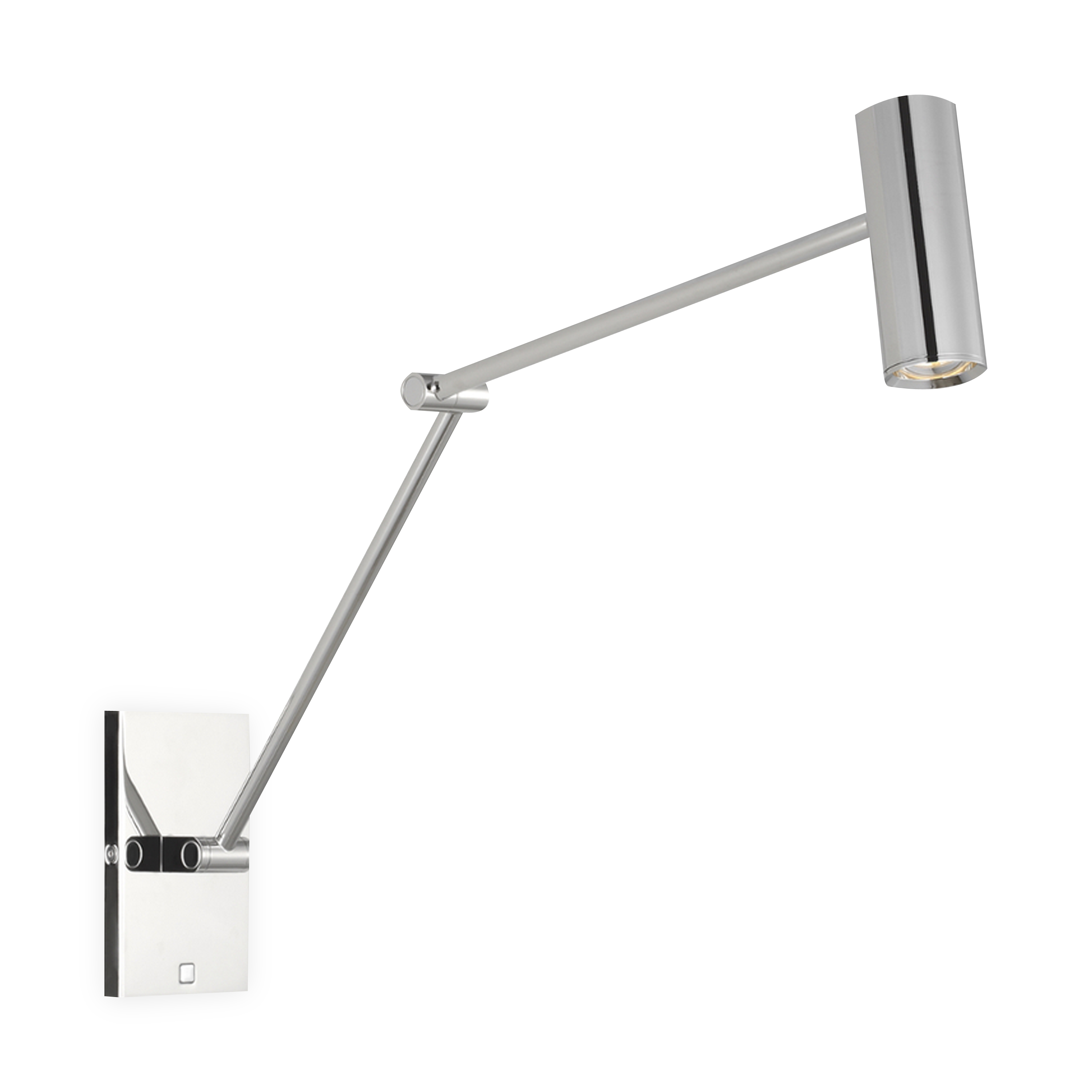 Head pivots/rotates 165 degrees to direct the light exactly where it is needed, also includes an Integrated push switch dimmer.