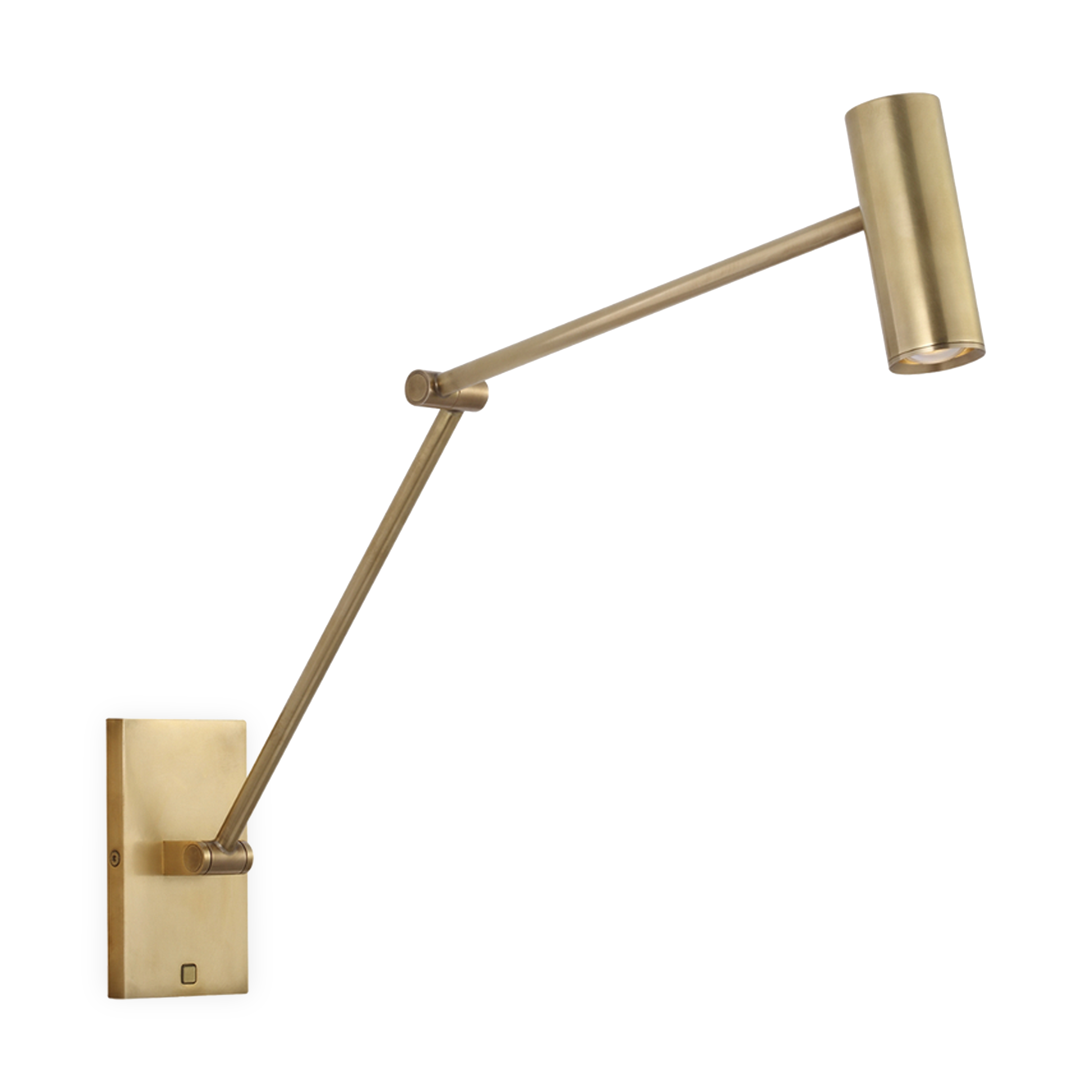 Head pivots/rotates 165 degrees to direct the light exactly where it is needed, also includes an Integrated push switch dimmer.