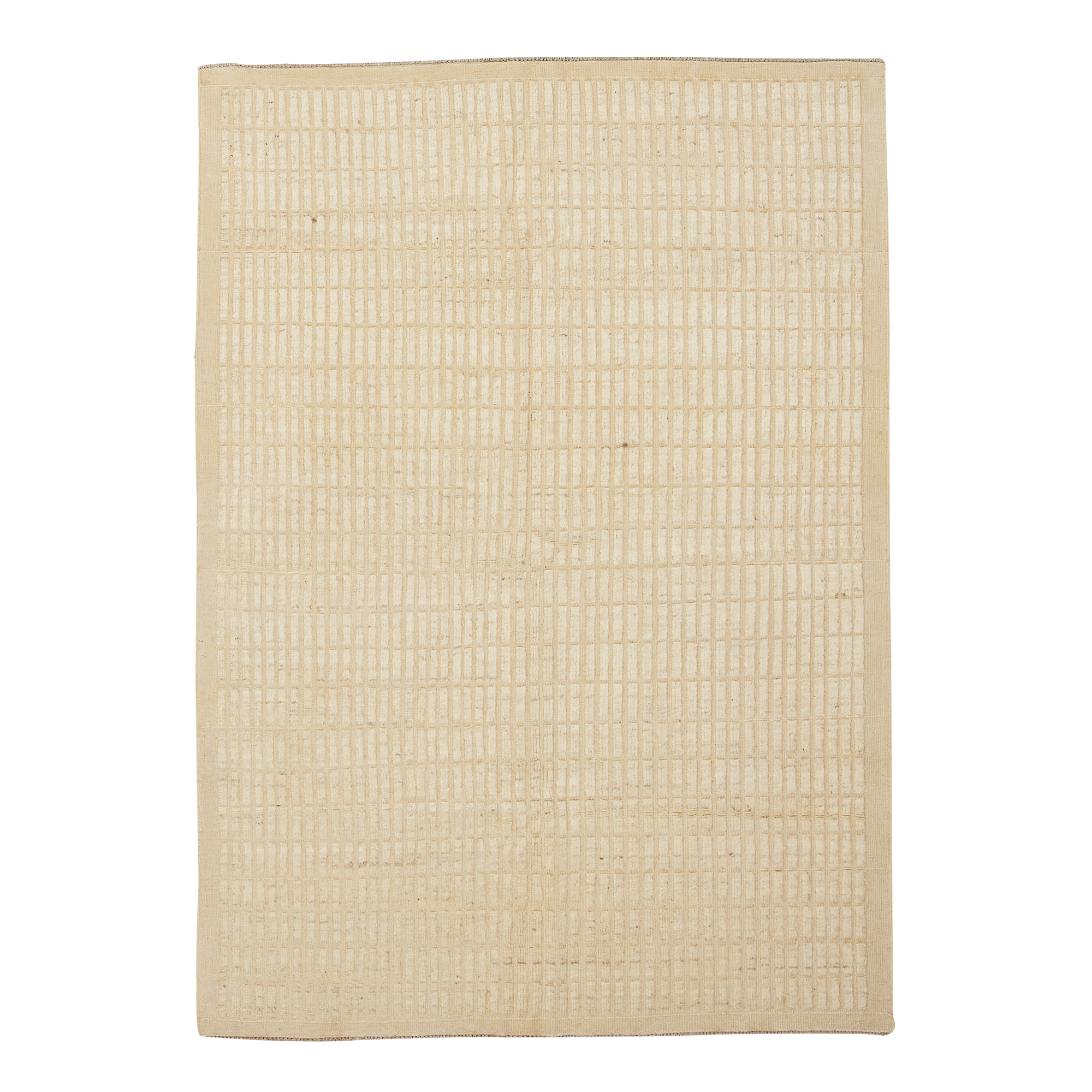 Characterized by its low pile and subtle sheen, the Kashkuli Revisited Collection features simplified and geometric designs.