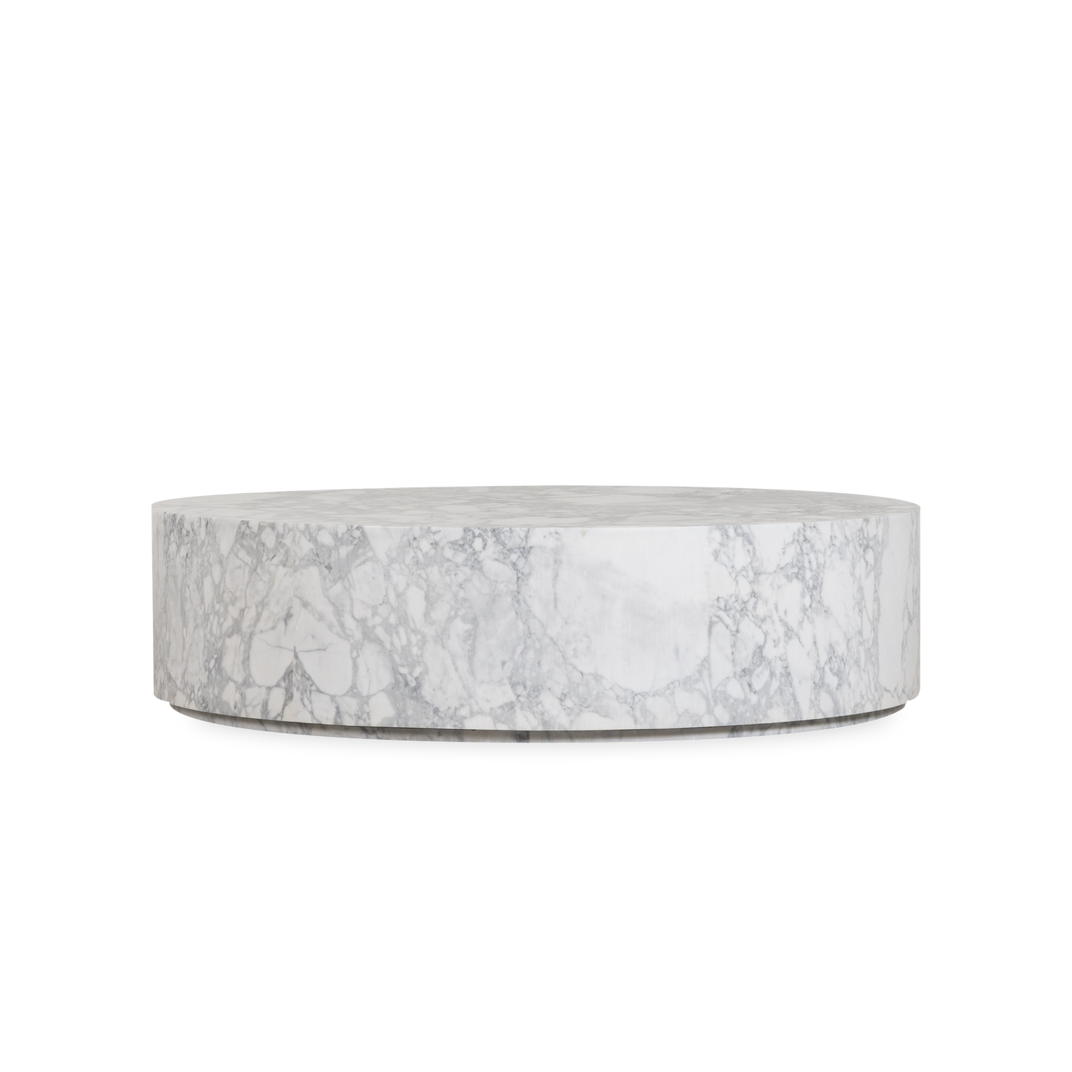 Inspired by 1970s modernism%2C The Meta Round Coffee Table is a our take on a classic silhouette.