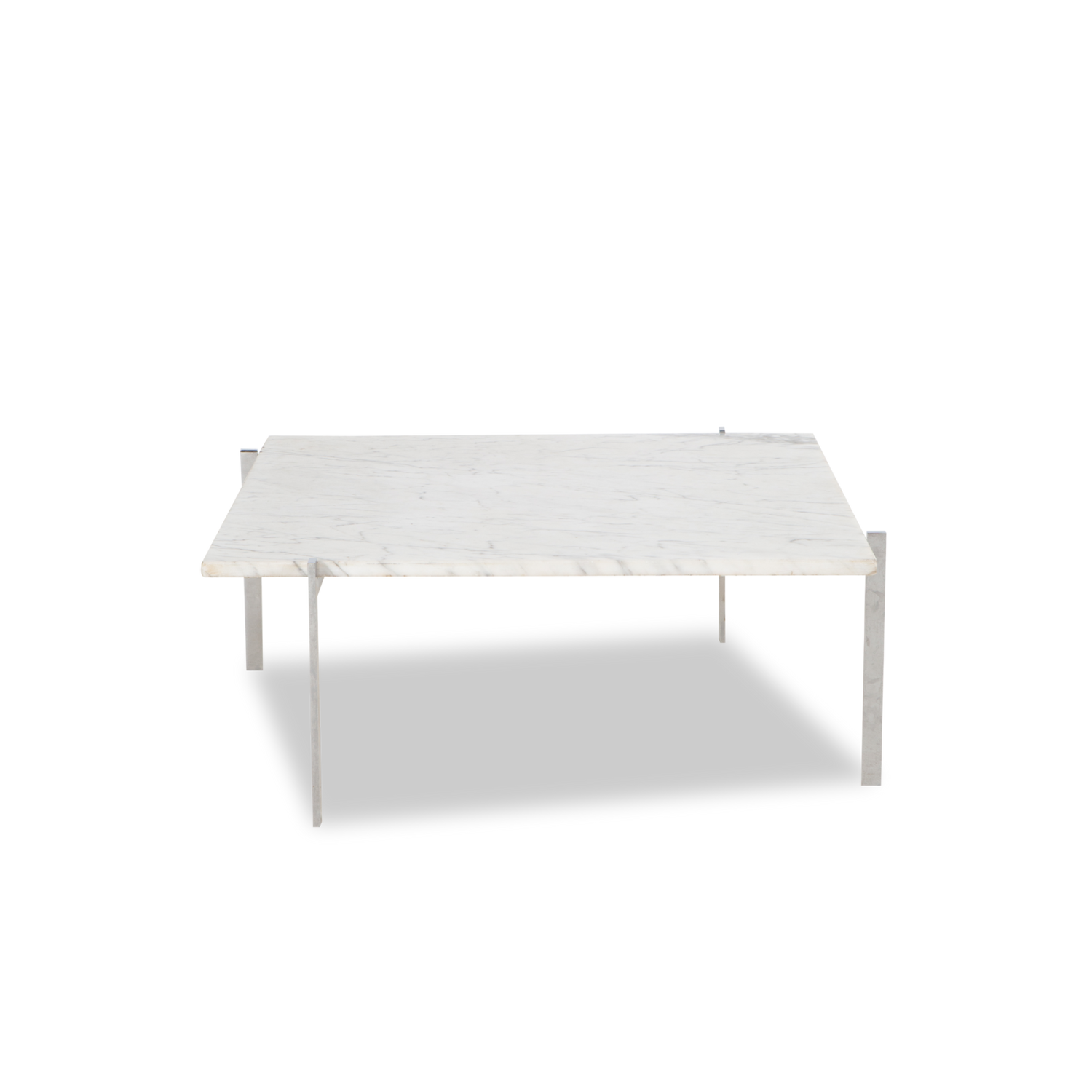 An iconic minimalist piece%2C this vintage PK61 Coffee Table was designed by Poul Kjaerholm and was manufactured by E.
