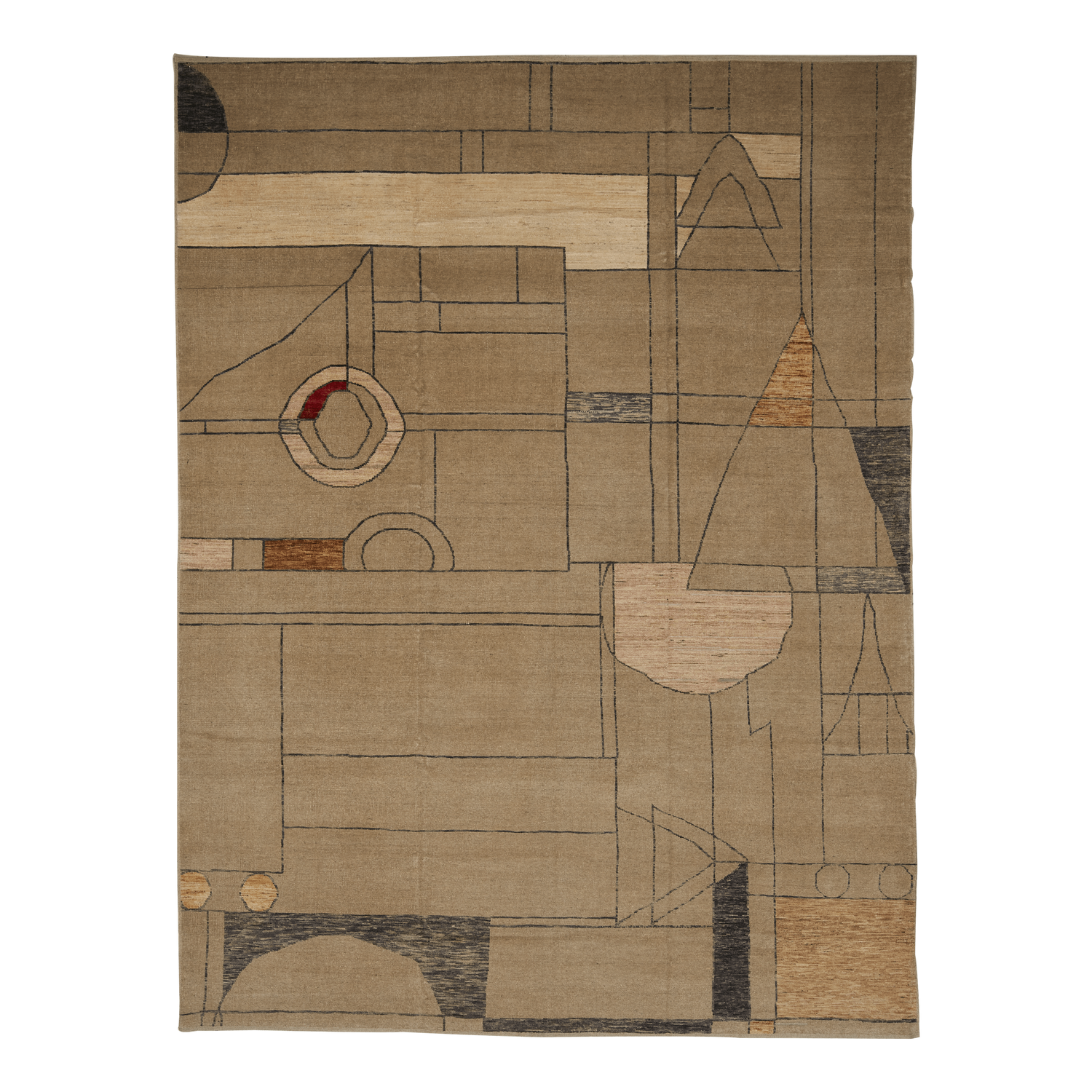 An homage to the quintessential Moroccan rug%2C ancient patterns are reimagined as bold%2C geometric forms.