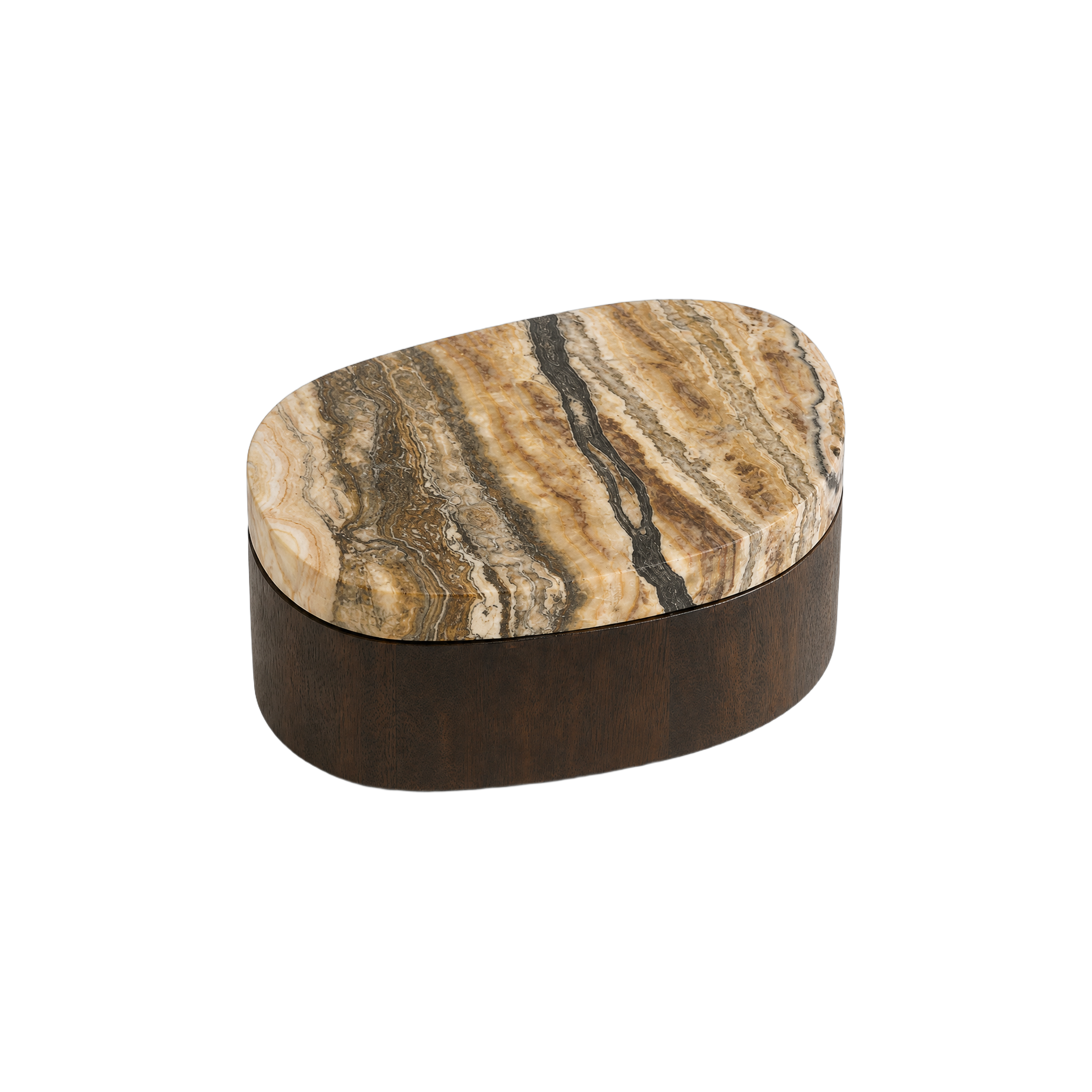 Huxley Oak/Onyx Box
