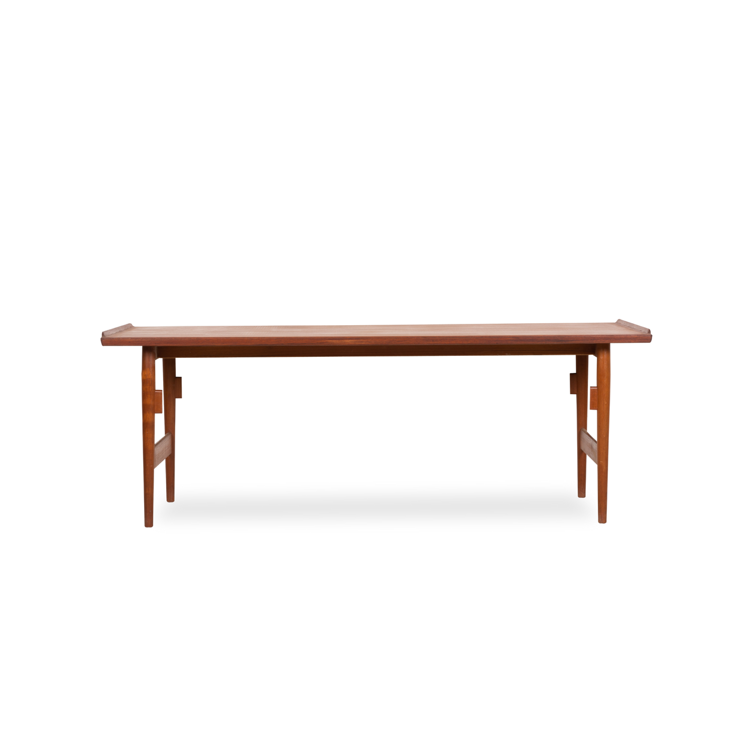 Elegant vintage teak work table designed by Arne Vodder and produced by Sibast M%C3%B8bler%2C Denmark in the 1960s.