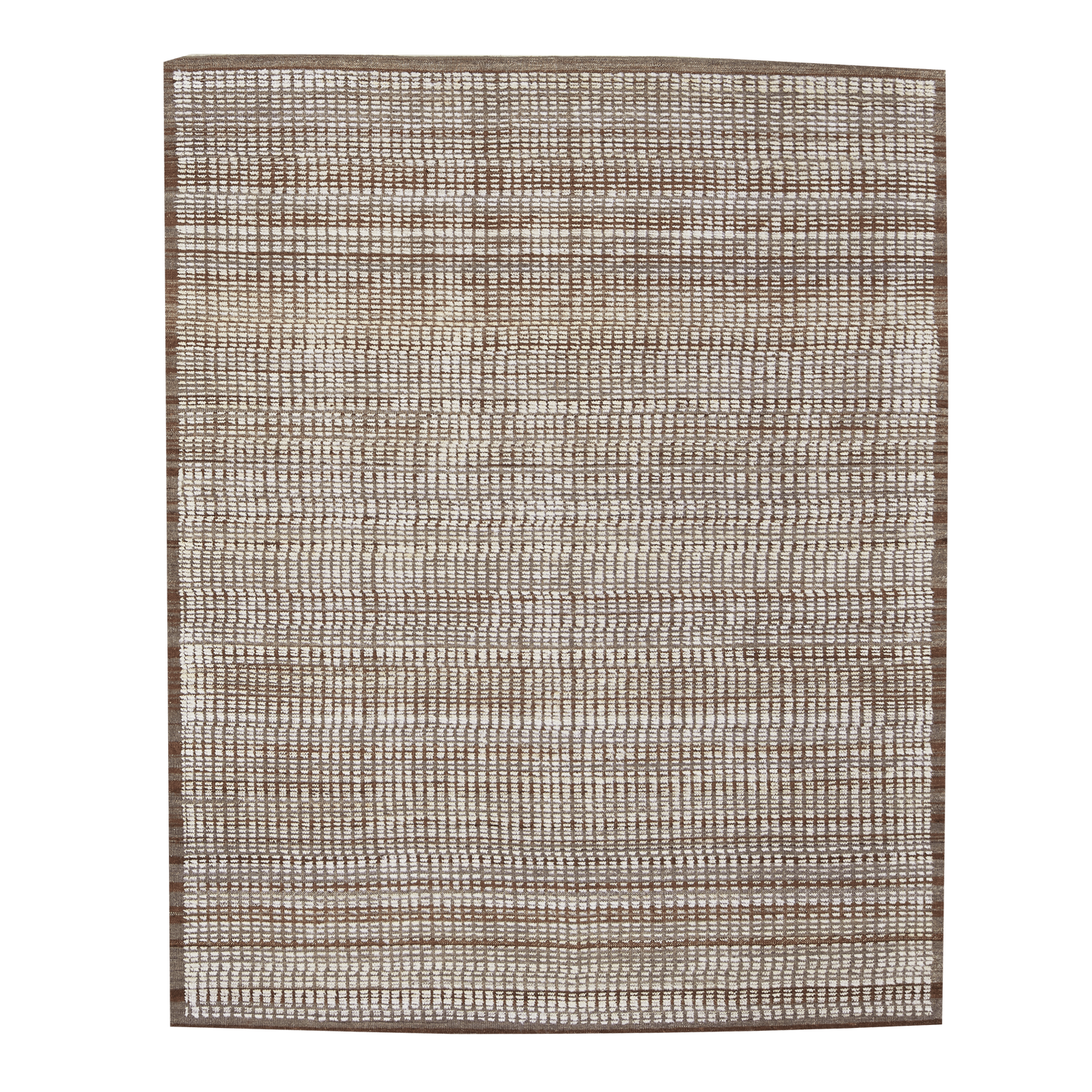 Characterized by its low pile and subtle sheen%2C the Kashkuli Revisited Collection features simplified and geometric designs.