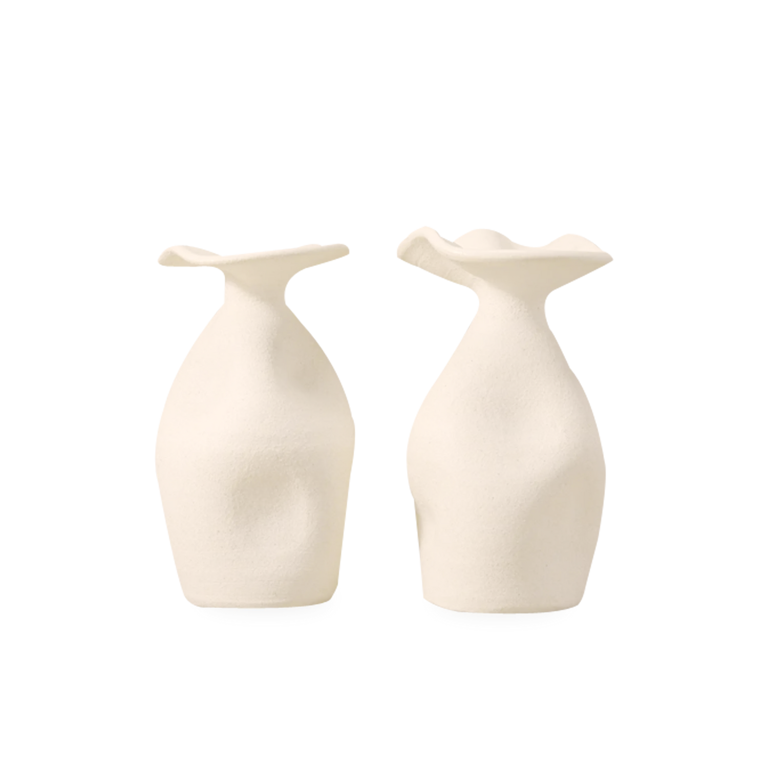 With captivating blooming openings and unique grooves on their bodies%2C the Helen Candle Holders provide elegant and amicable elements that will enrich your tablescape.