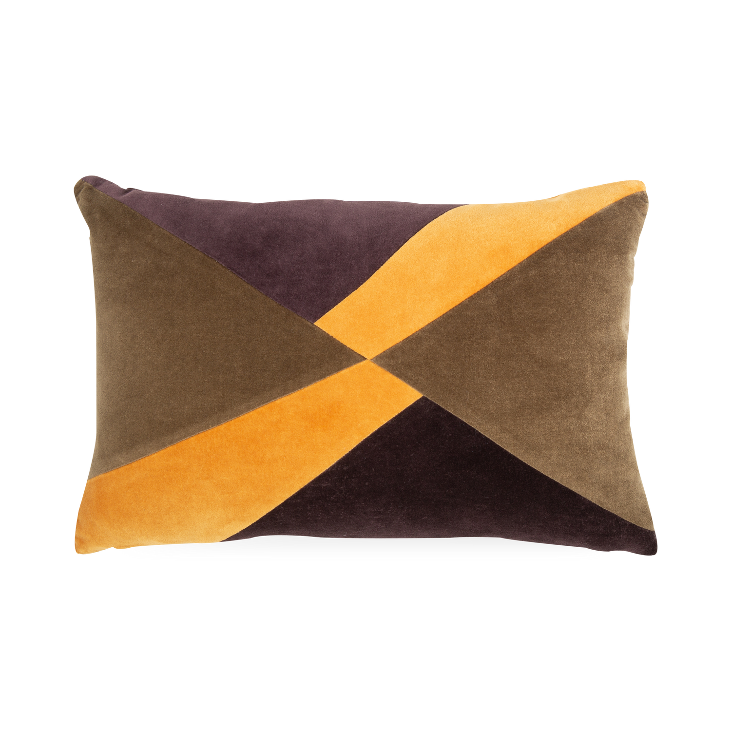Adding a layer of dynamic design and visual depth%2C the Velvet Prism Pillow provides a variety of expressions of colours that can elevate any living area it resides in.