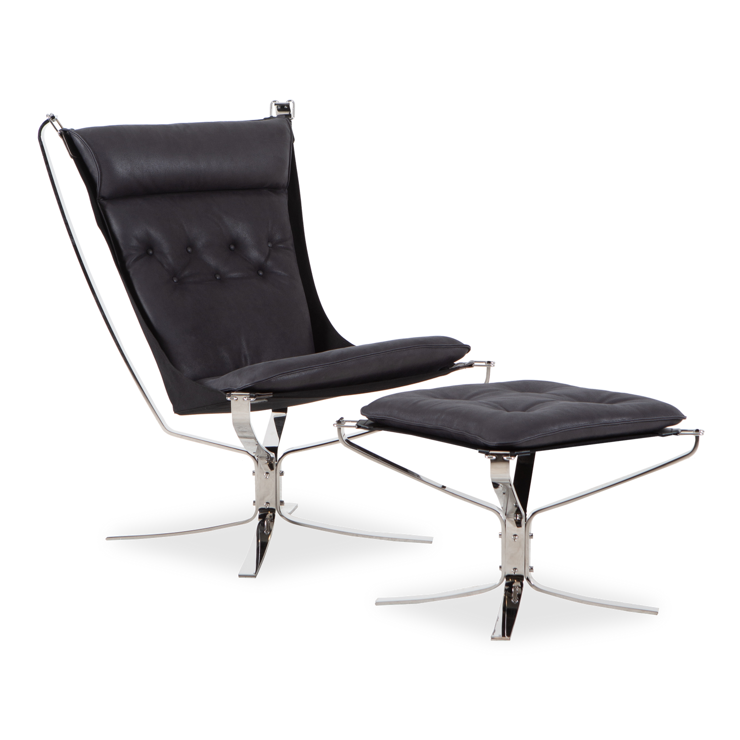 Falcon First Chair And Ottoman