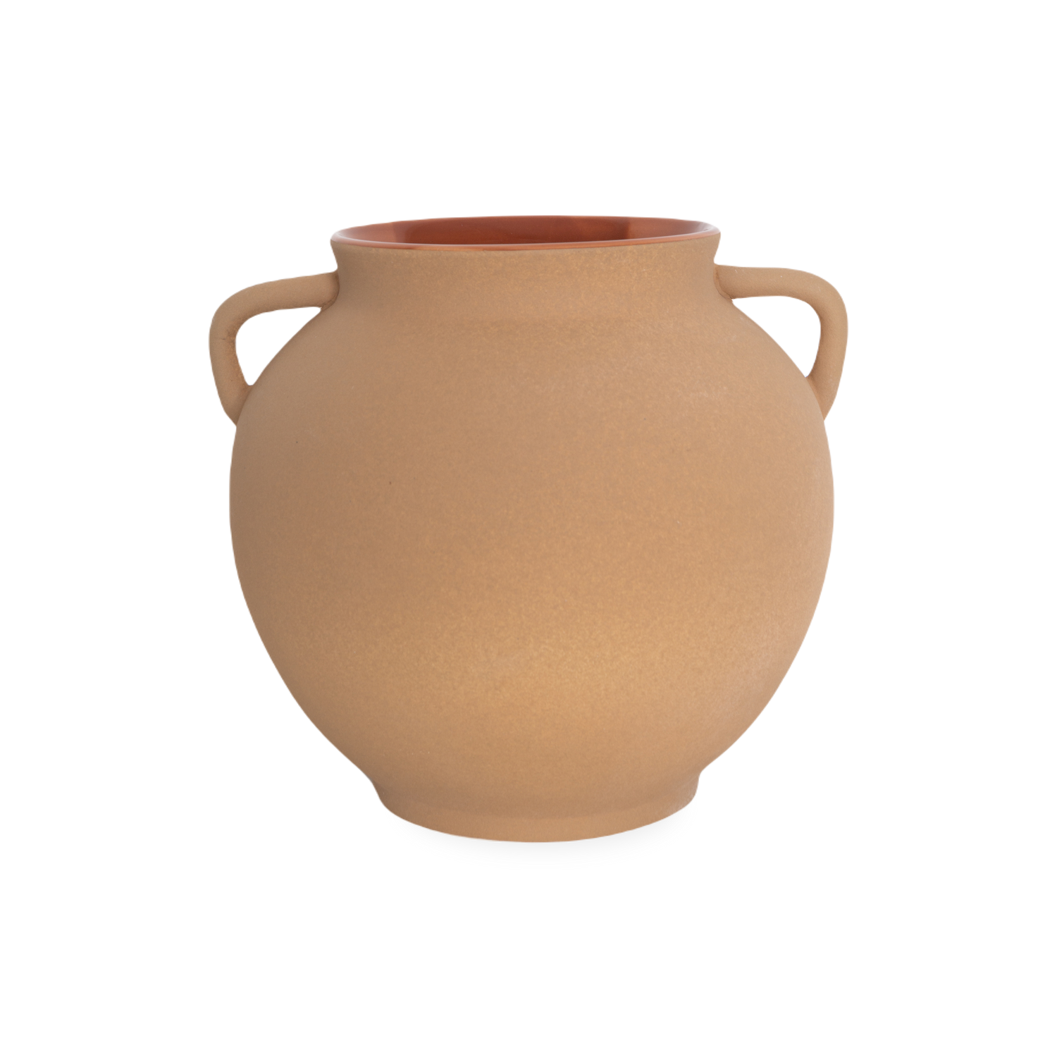 Characterized by its contemporary sculptural design and its matte finish%2C the Curru Urn provides an earthy aesthetic and can complement many different interior design styles.