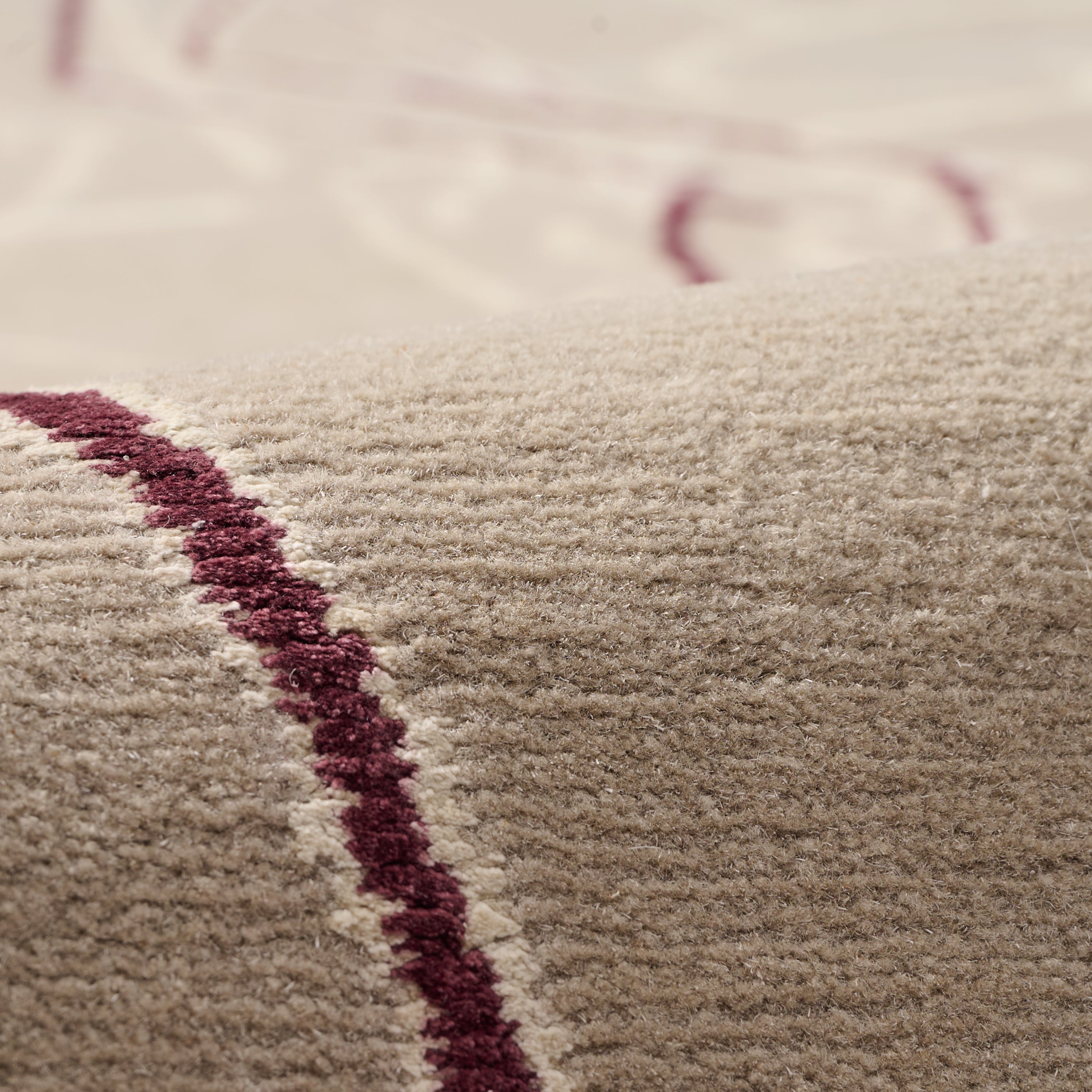 Pauline Grey/Maroon