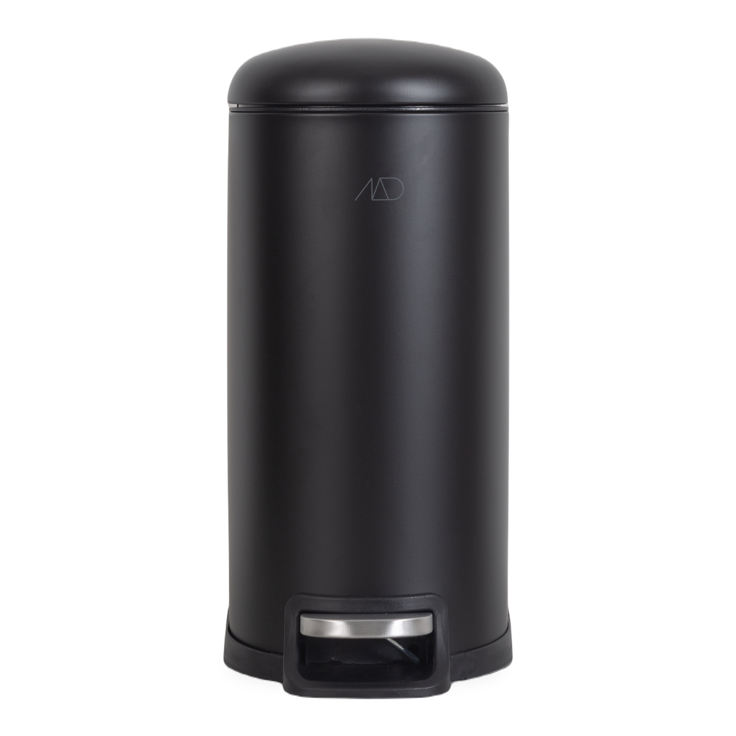 Defined by its rounded edges and sleek figure%2C the Metal Pedal Wastebin has a captivating%2C stylish design for spaces where you have limited surfaces%2C perfect for offices%2C kitchens 