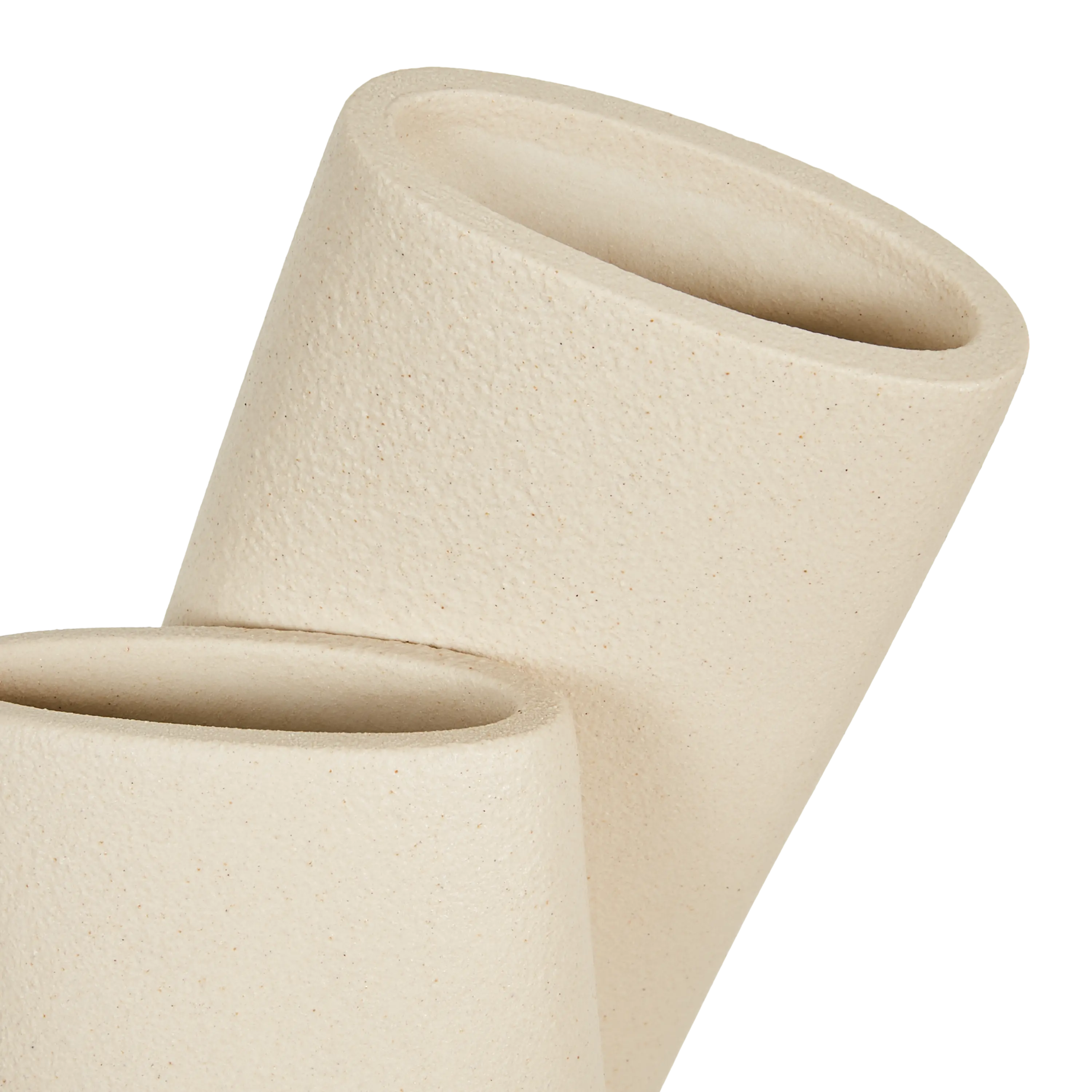 Twisted Ceramic Vase