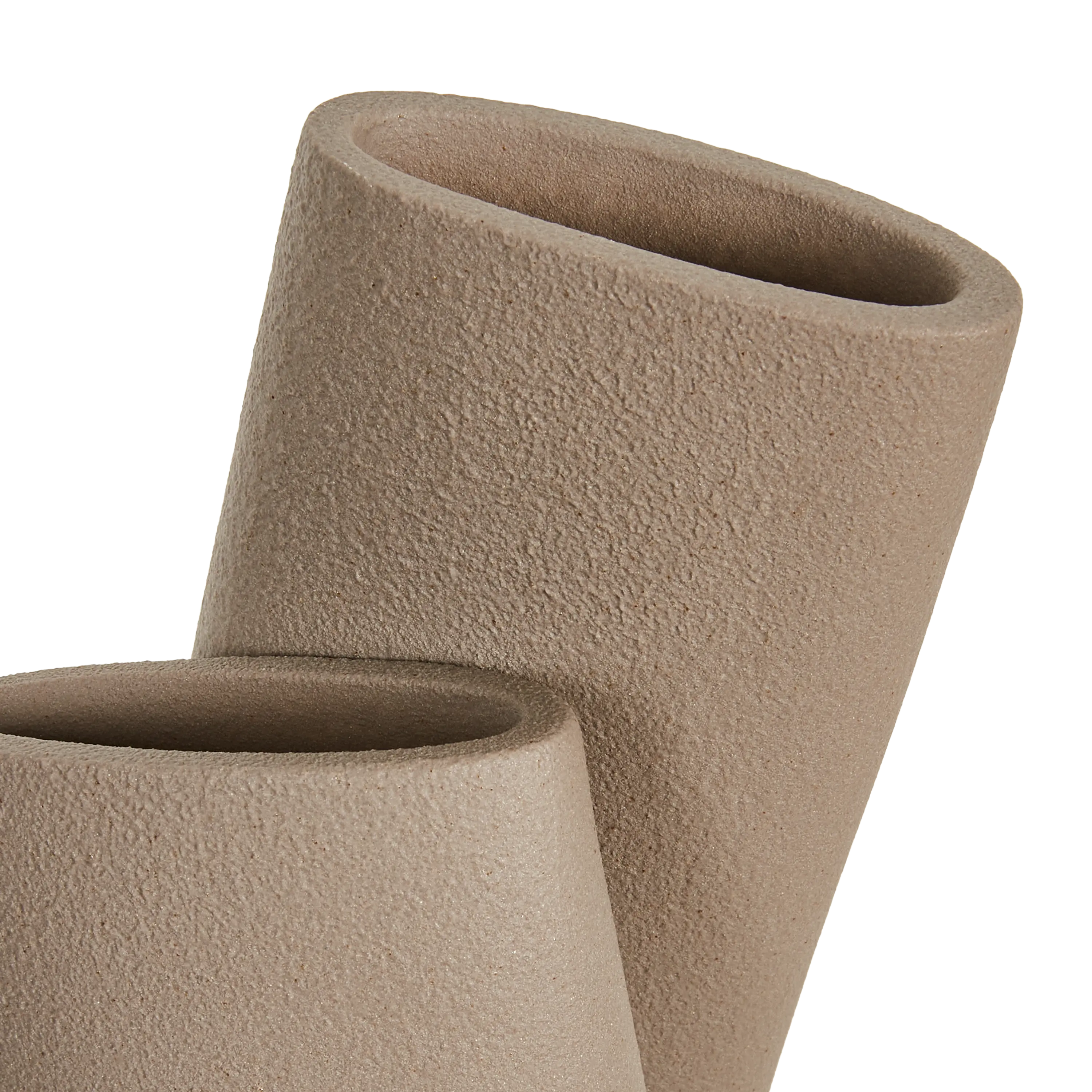 Twisted Ceramic Vase