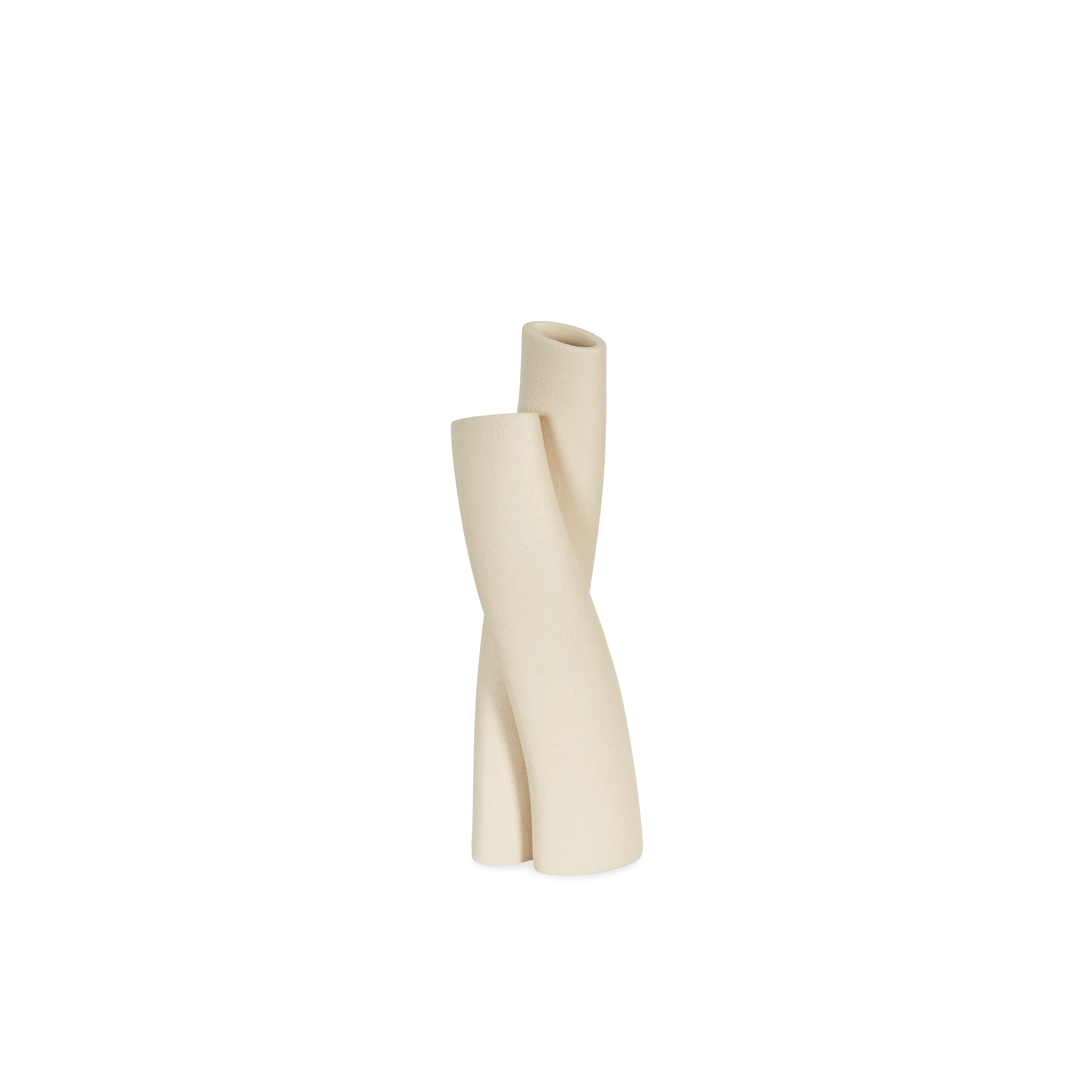 Twisted Ceramic Vase