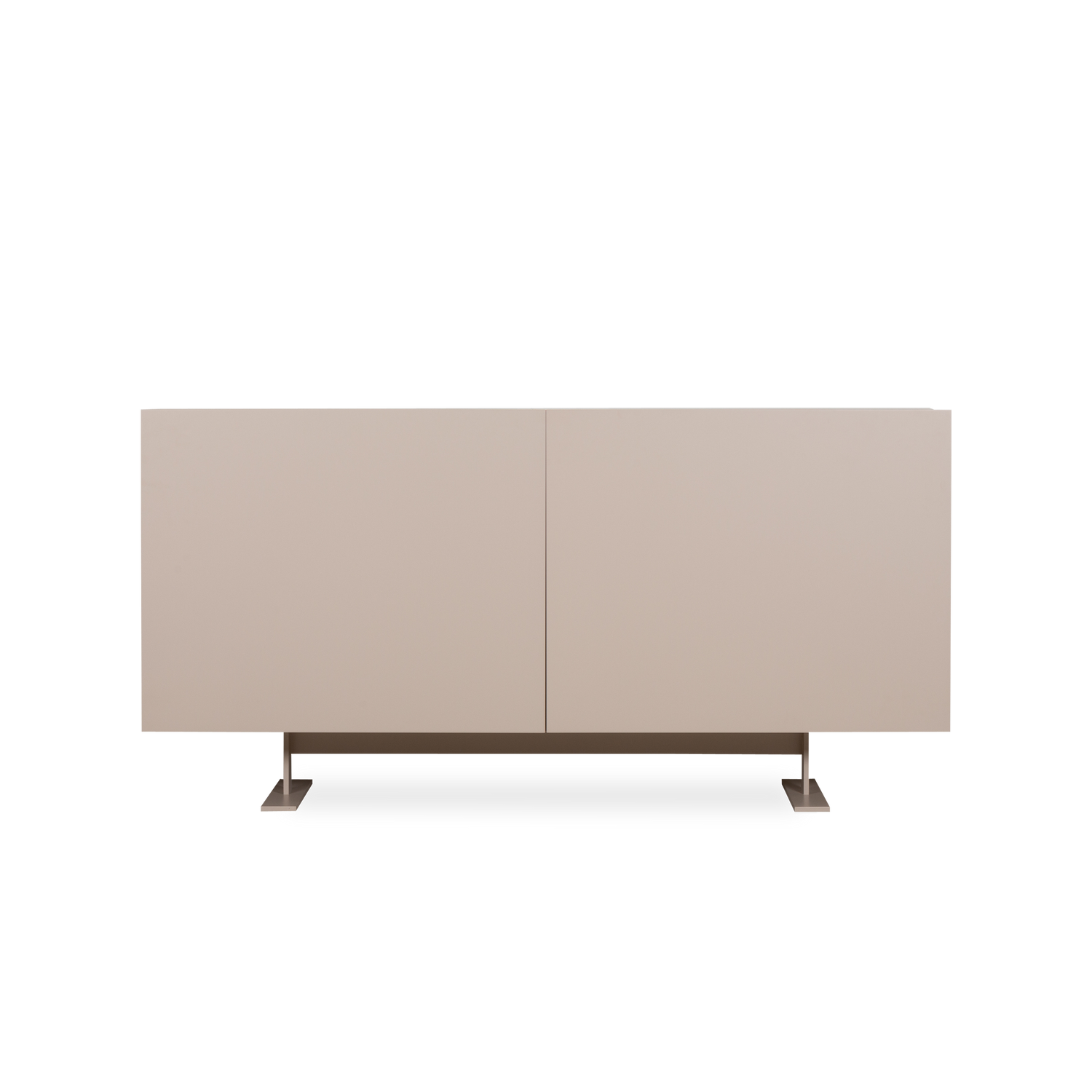 Designed by Giulio Cappellini%2C the Luxor Sideboard showcases a sleek and glossy finish%2C with a matte lacquered metal base harmonizing seamlessly with the cabinet%27s overall aestheti