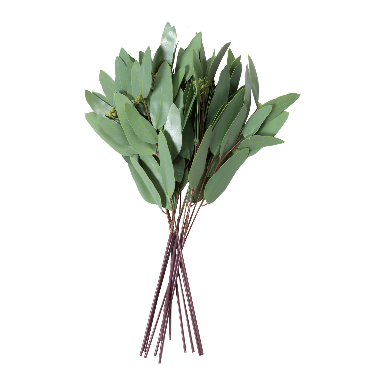 Elevating the atmosphere in your indoor rooms with a natural green touch without the necessity of care%2C the Willow Eucalyptus Bundle provides an elegant%2C slender body with an abund