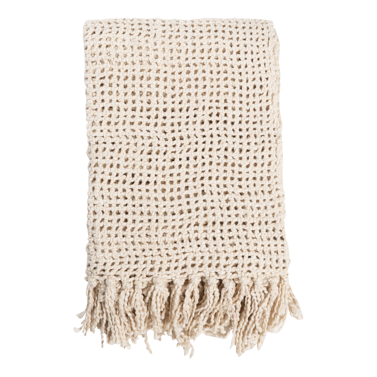 Cable Knit Throw